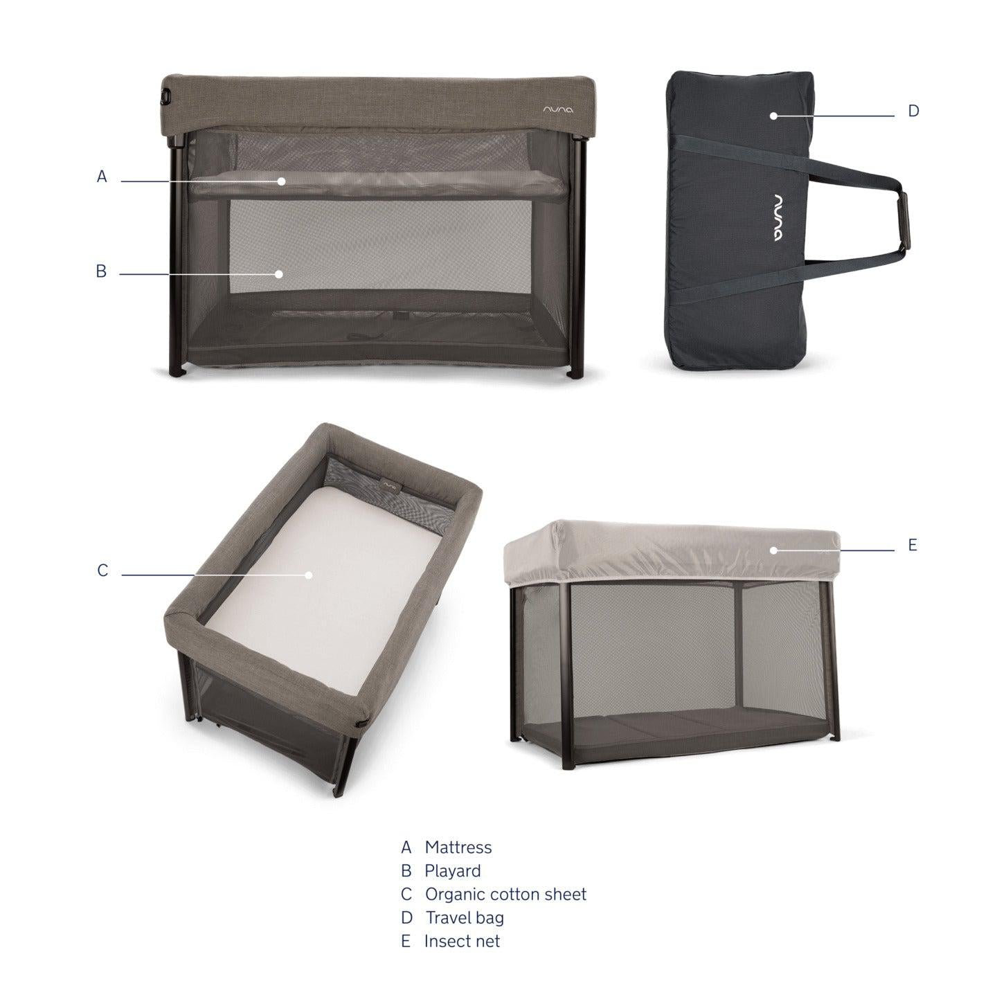 Nuna PAAL Playard + Bassinet