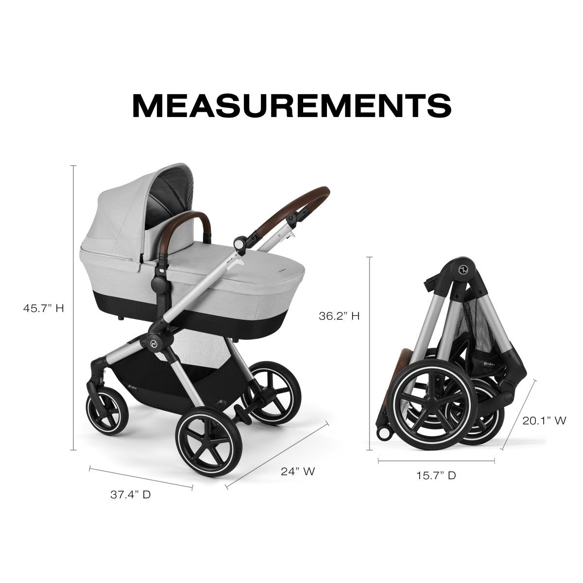 Cybex EOS Lux 2-in-1 Stroller