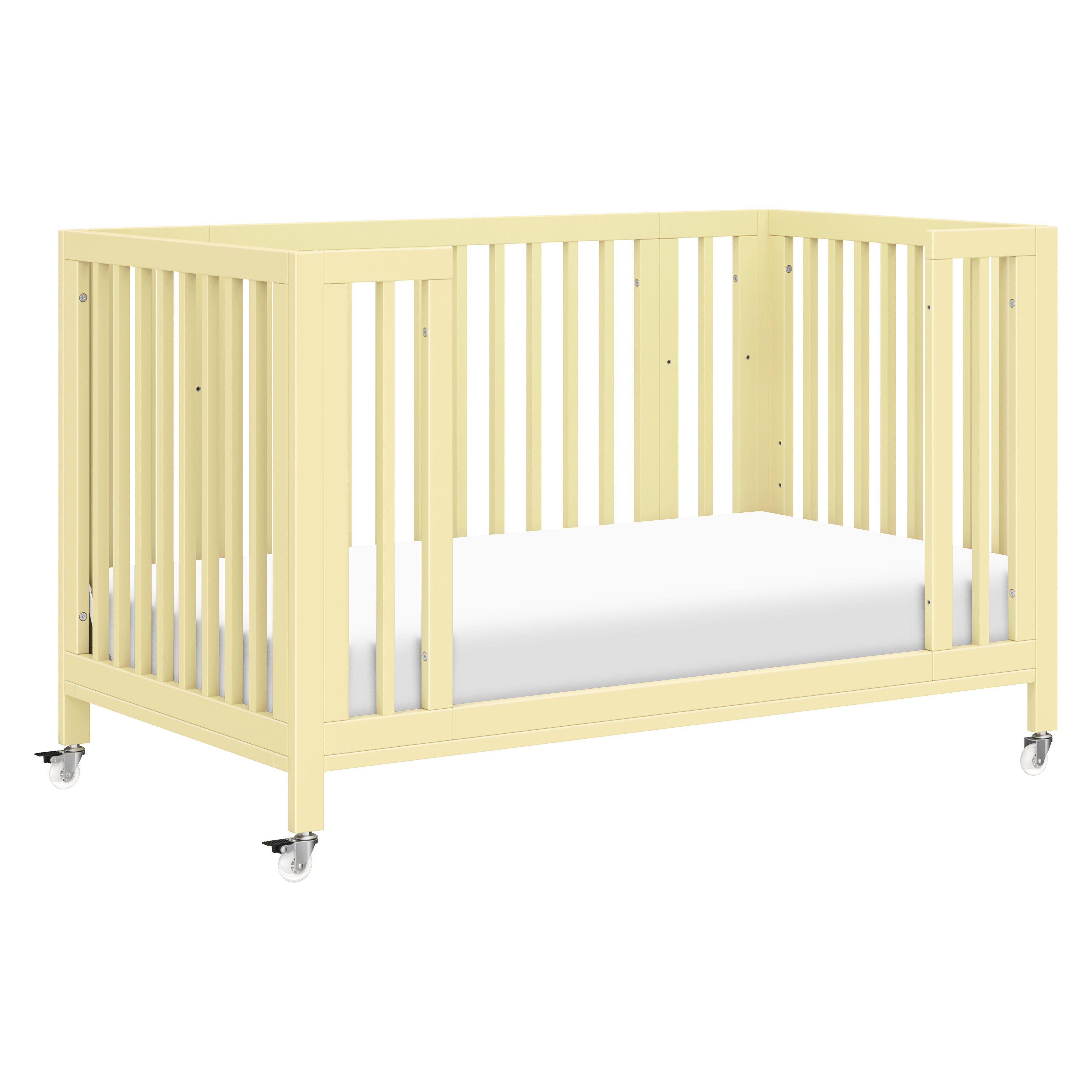 Babyletto Rolli 9-in-1 Convertible All-Stages Crib with Bassinet & Toddler Bed Conversion Kits