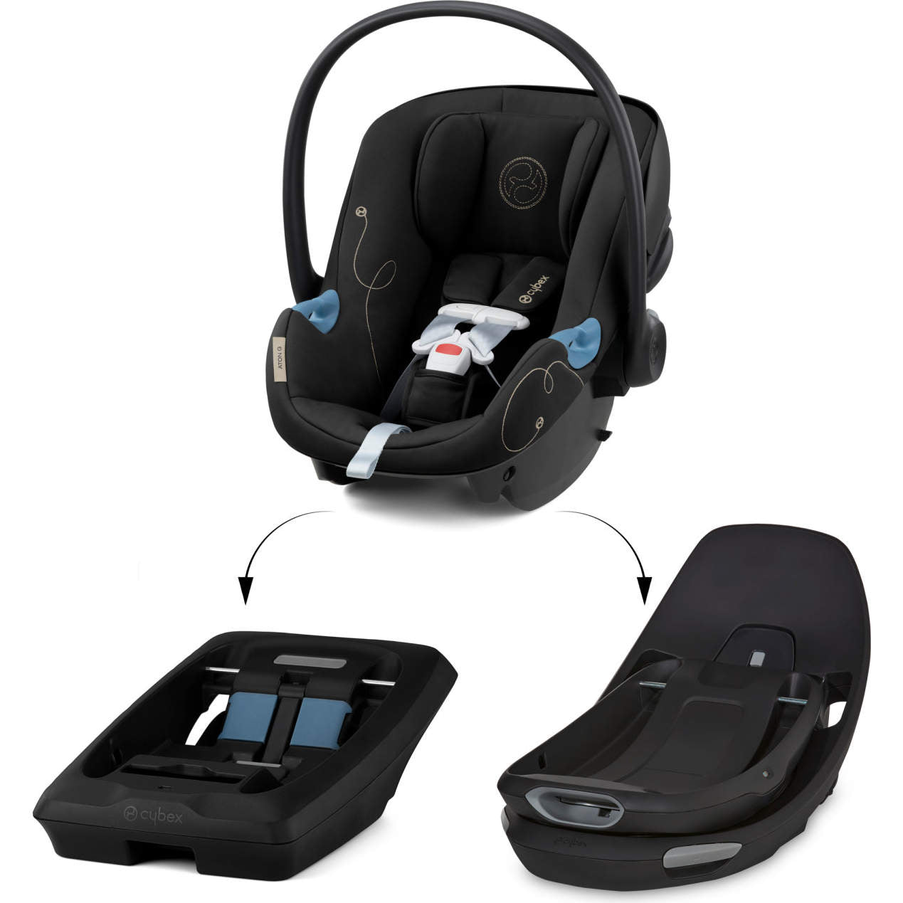 Cybex Aton G Swivel Infant Car Seat with SensorSafe