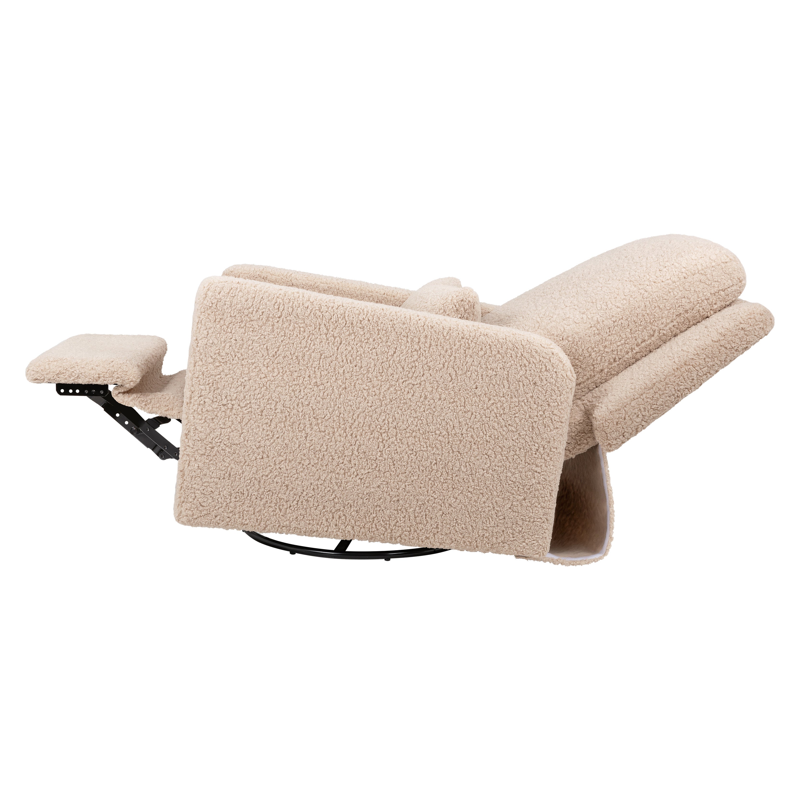 Babyletto Sigi Recliner and Swivel Glider in Shearling