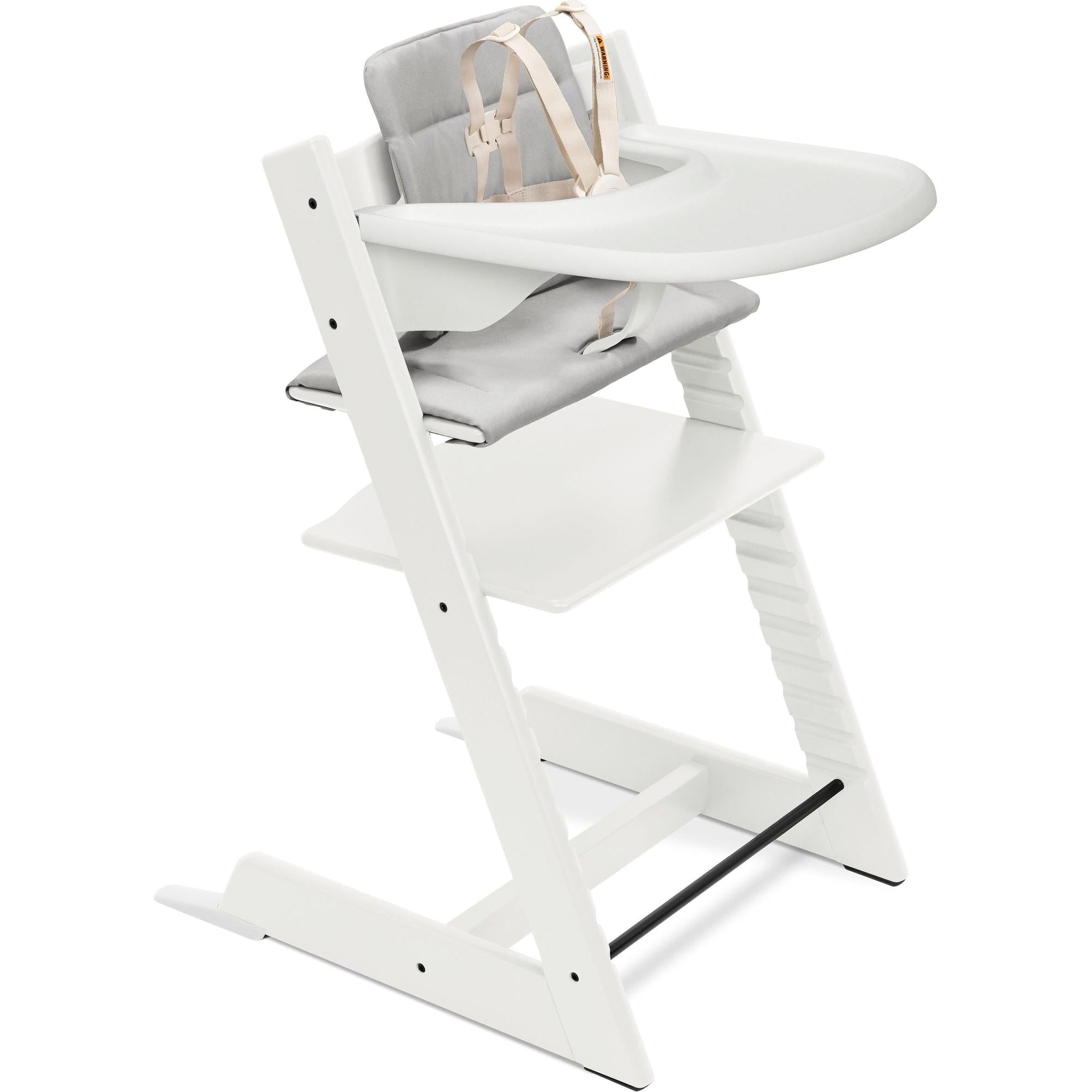 Stokke Tripp Trapp High Chair² with Cushion + Stokke Tray