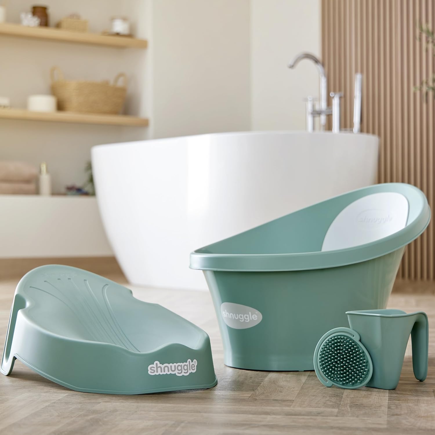 Shnuggle Baby Bath Tub, Suitable from Birth