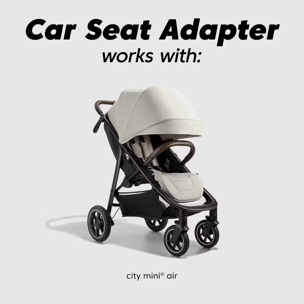 Baby Jogger City Mini Air Adapter for Nuna Infant Car Seats