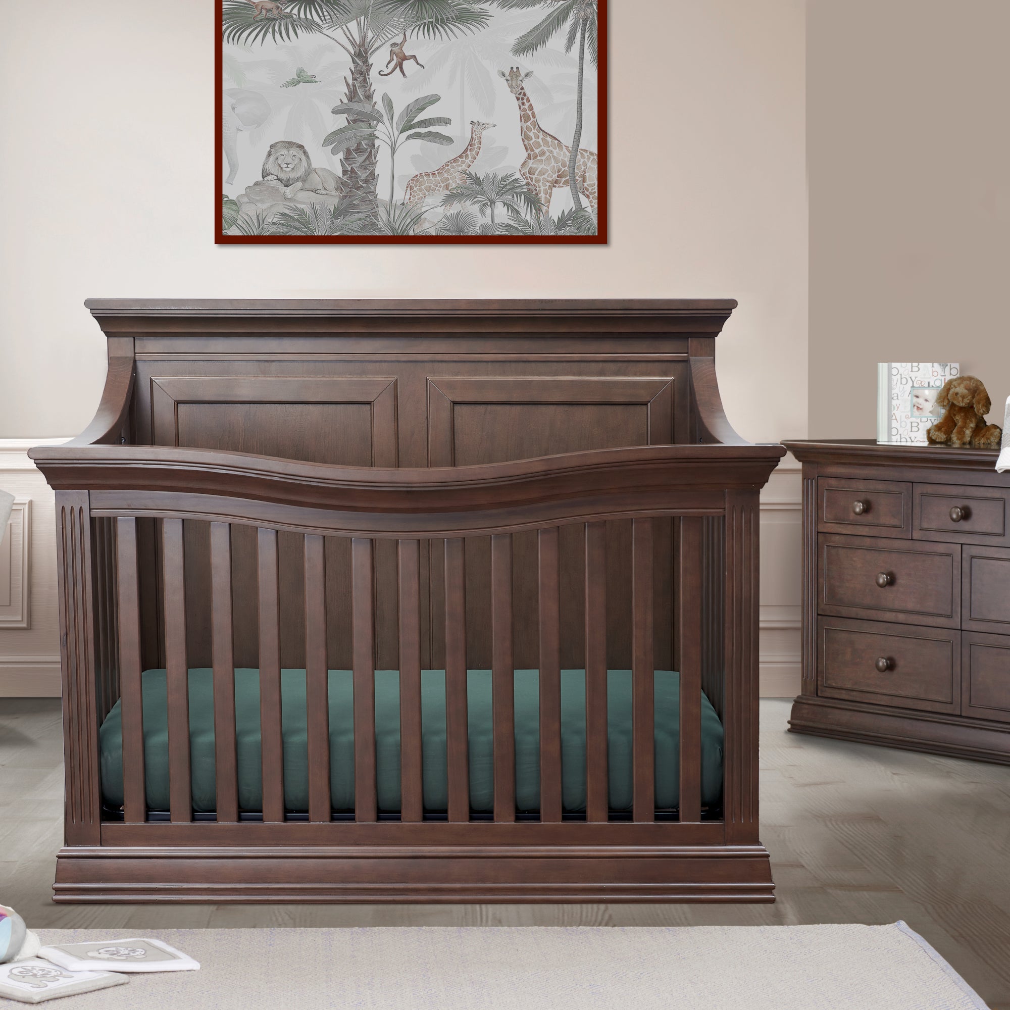 Sorelle Providence Flat Top 4-in-1 Convertible Crib