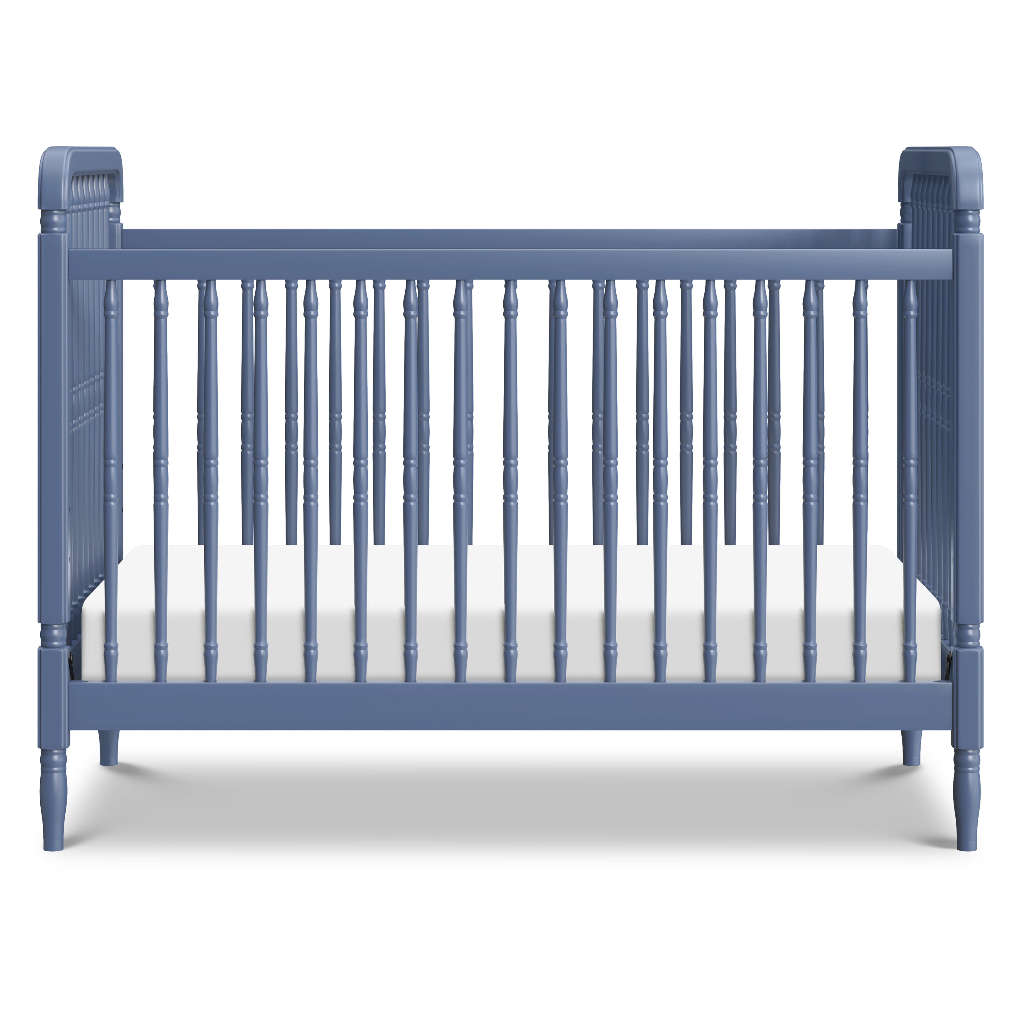 Namesake Liberty 3-in-1 Convertible Spindle Crib with Toddler Bed Conversion Kit