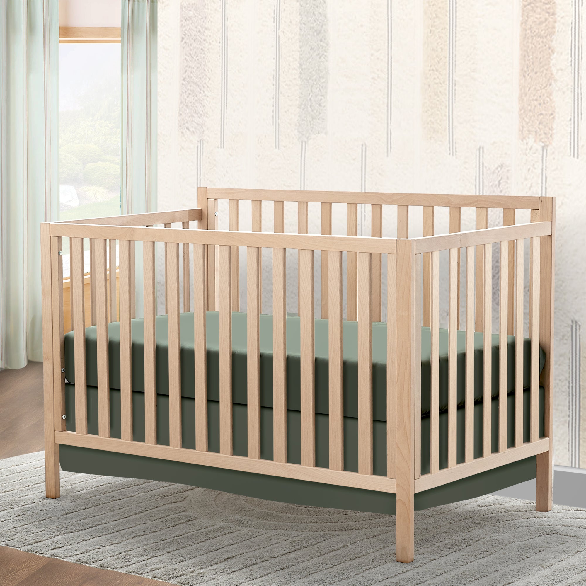 Sorelle Essex Euro 4-in-1 Convertible Crib