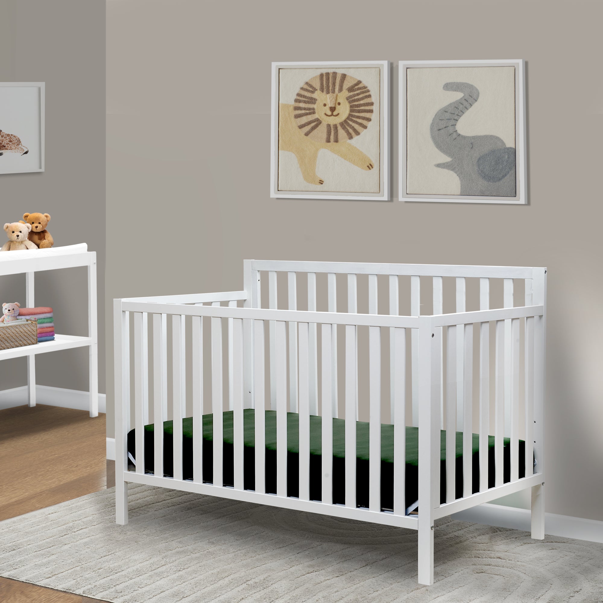 Sorelle Essex Euro 4-in-1 Convertible Crib