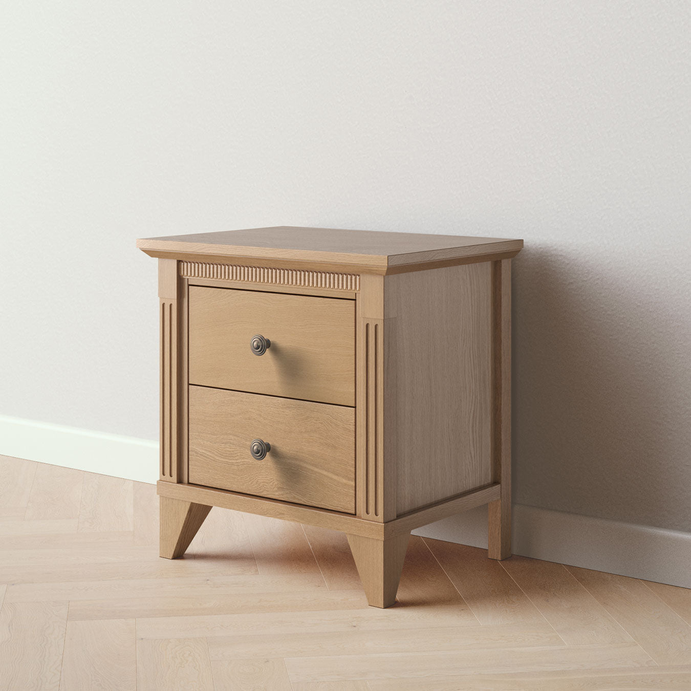 Silva Furniture Edison Nightstand | Nursery Side Table