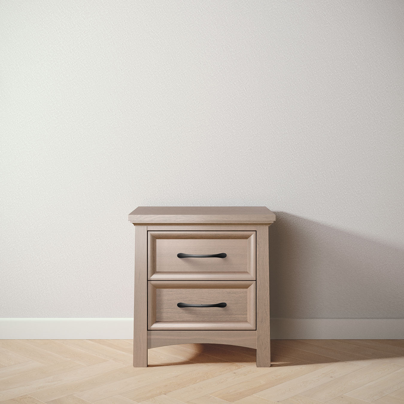 Silva Furniture Serena Nightstand | Nursery Side Table
