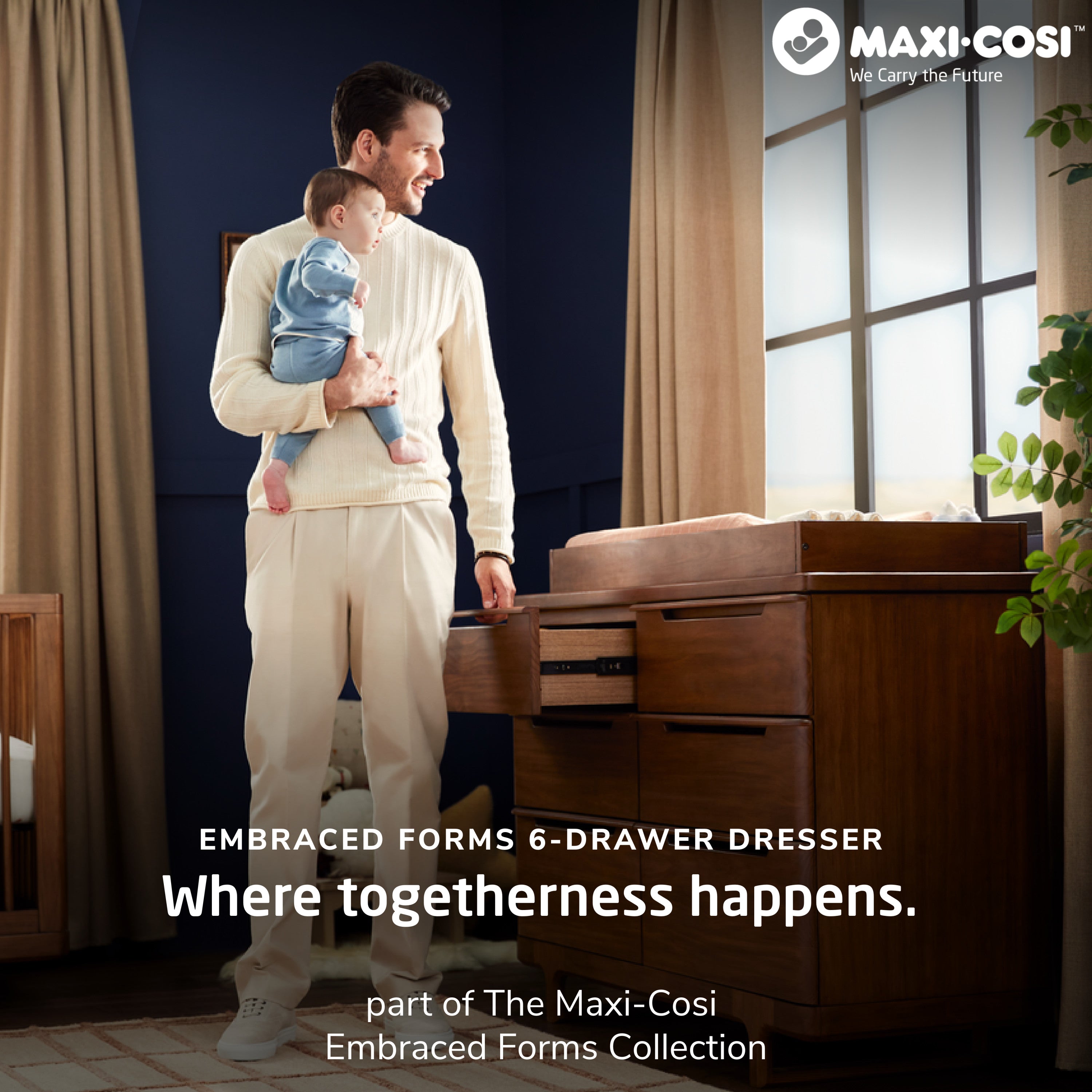 Maxi-Cosi Embraced Forms 6-Drawer Dresser