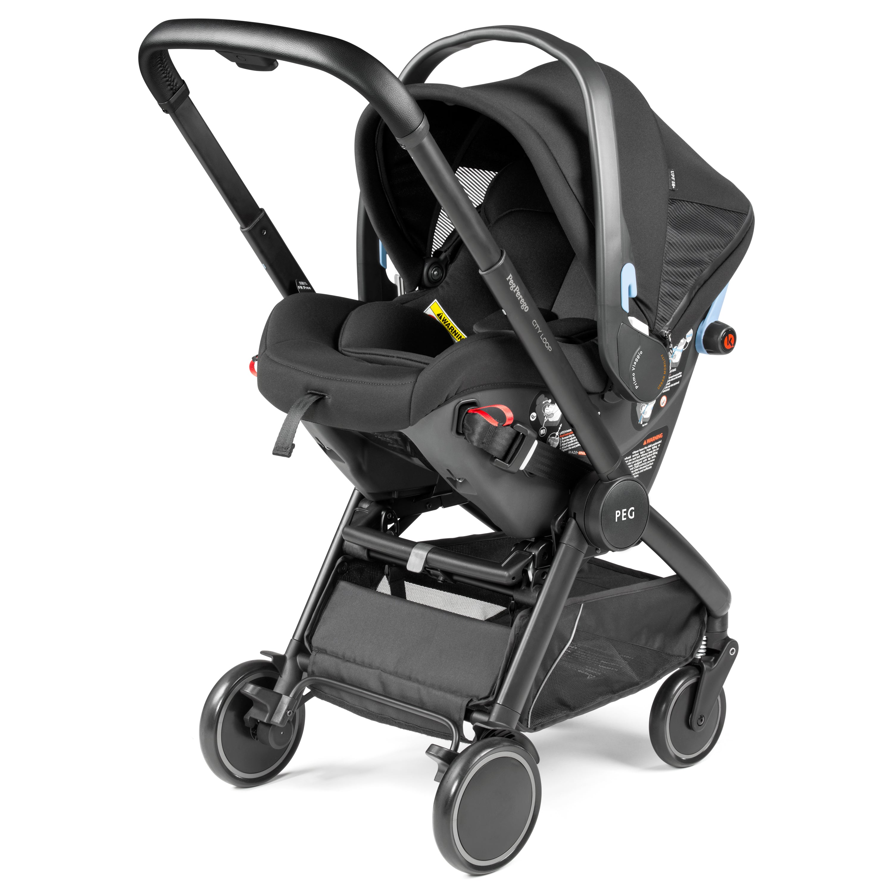 PEG City Loop Chassis + Urban Mobility Infant Car Seat Combo