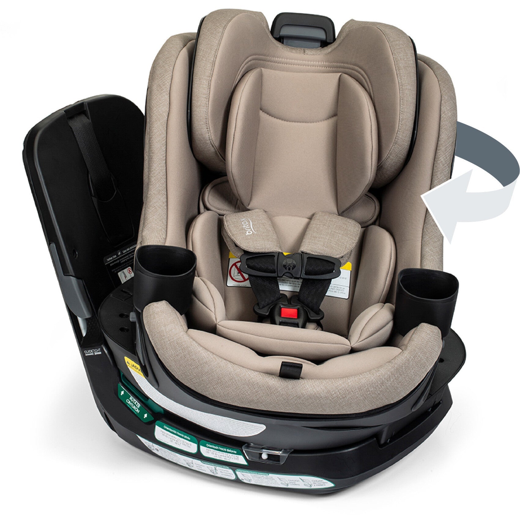 britax recline indicator Britax Galaxy 360 Slim Rotating Car Seat