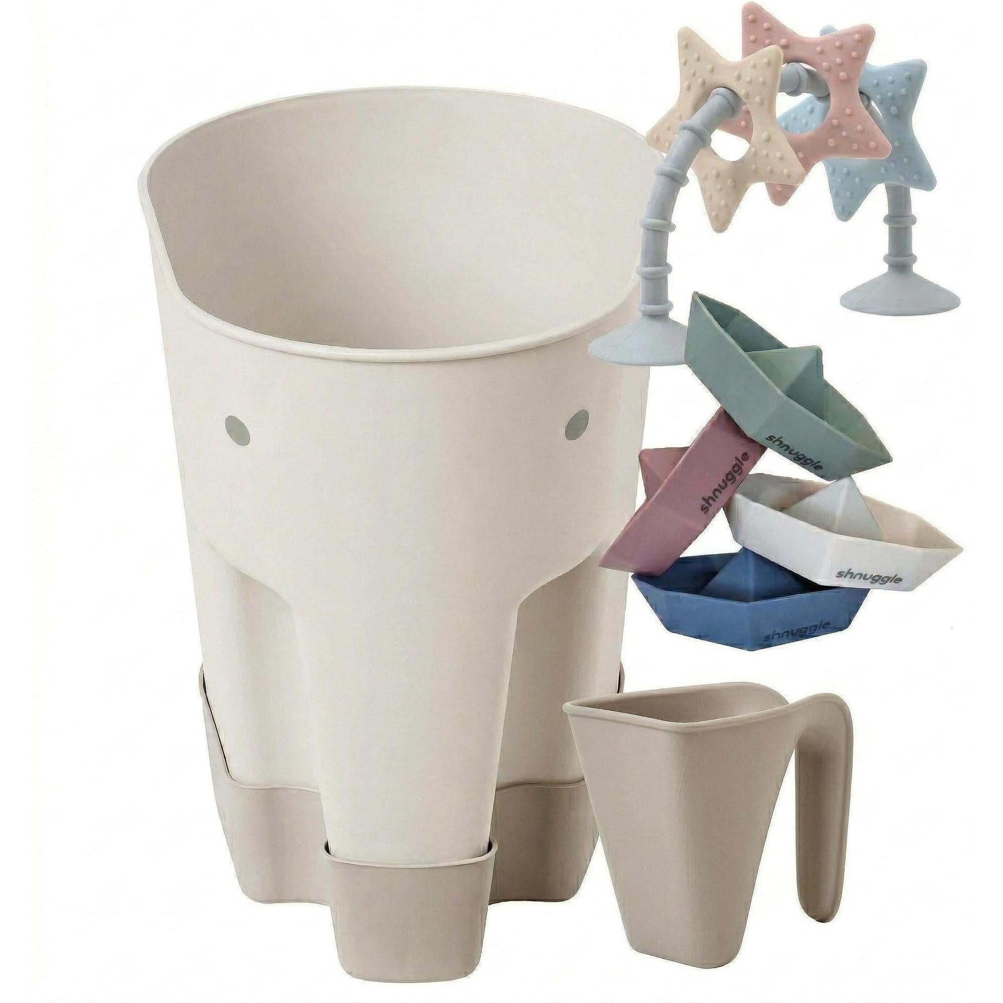 Shnuggle Bath Accessories Bundle 4-Piece Set