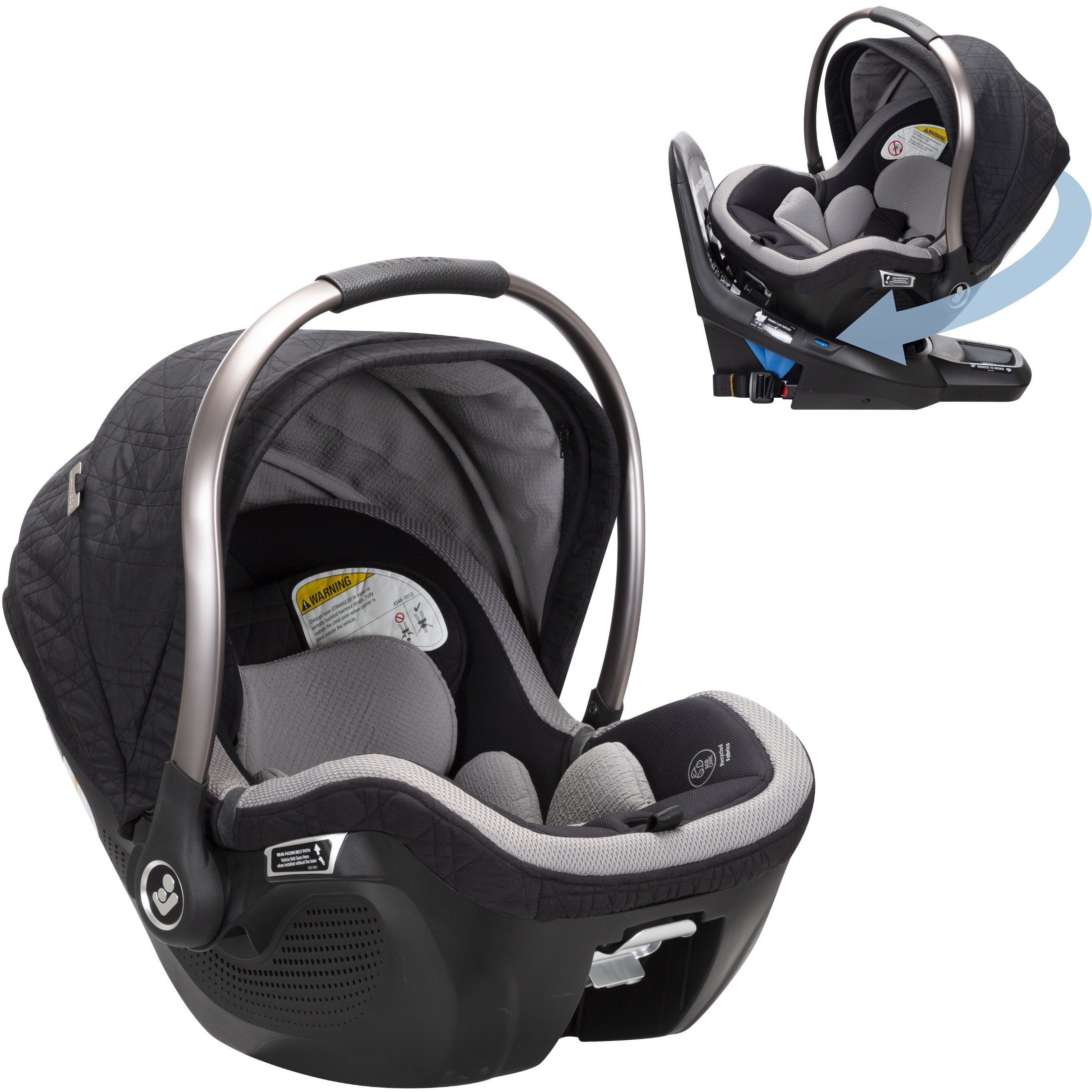 maxi cosi adorra car seat installation Maxi-Cosi Kindred Peri 180° Rotating Infant Car Seat