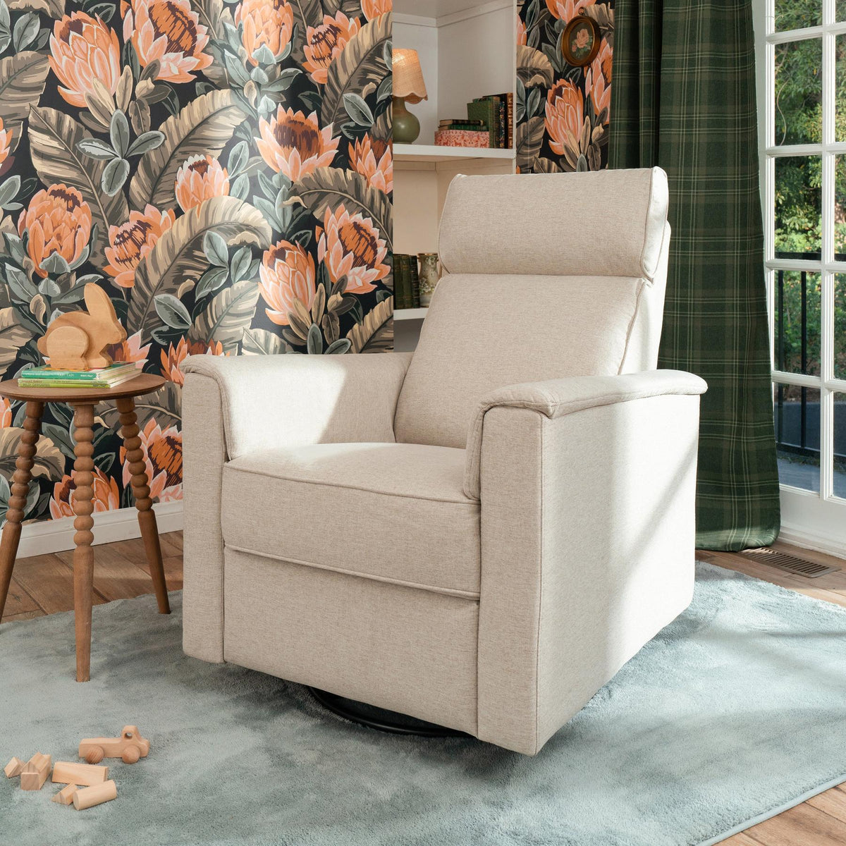 Namesake Willa Plus Power Glider Recliner + Power Headrest