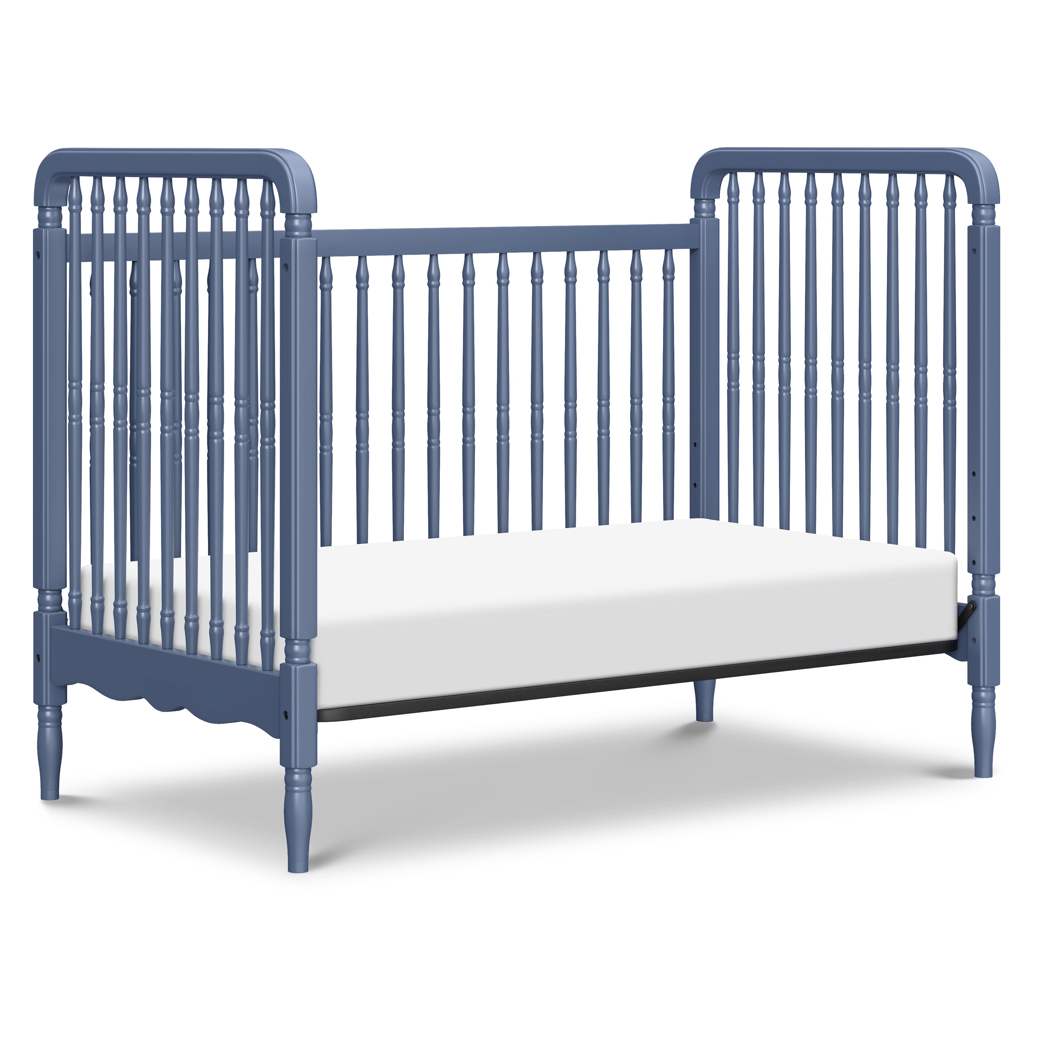 Namesake Liberty 3-in-1 Convertible Spindle Crib with Toddler Bed Conversion Kit