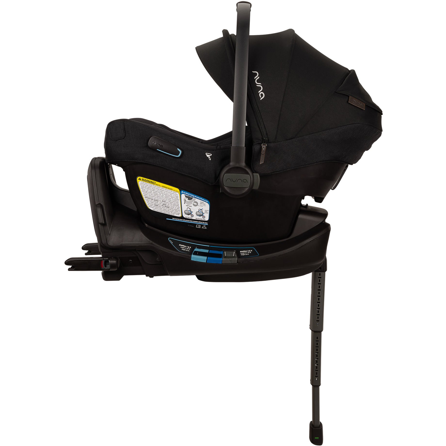 Nuna PIPA Aire RX Infant Car Seat + RELX Base