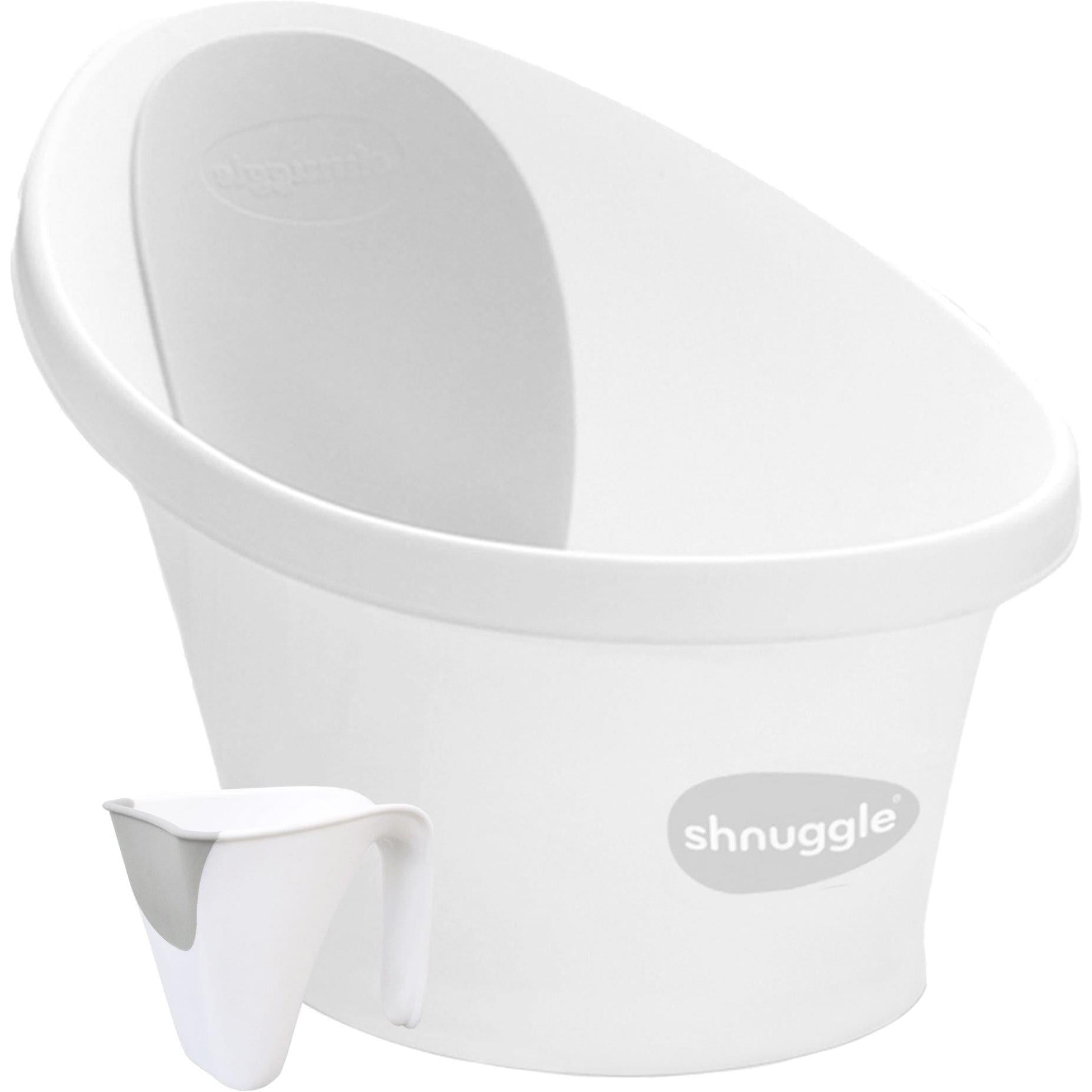 Shnuggle Newborn Bath Essentials Bundle | Baby Bath Tub & Rinse Jug