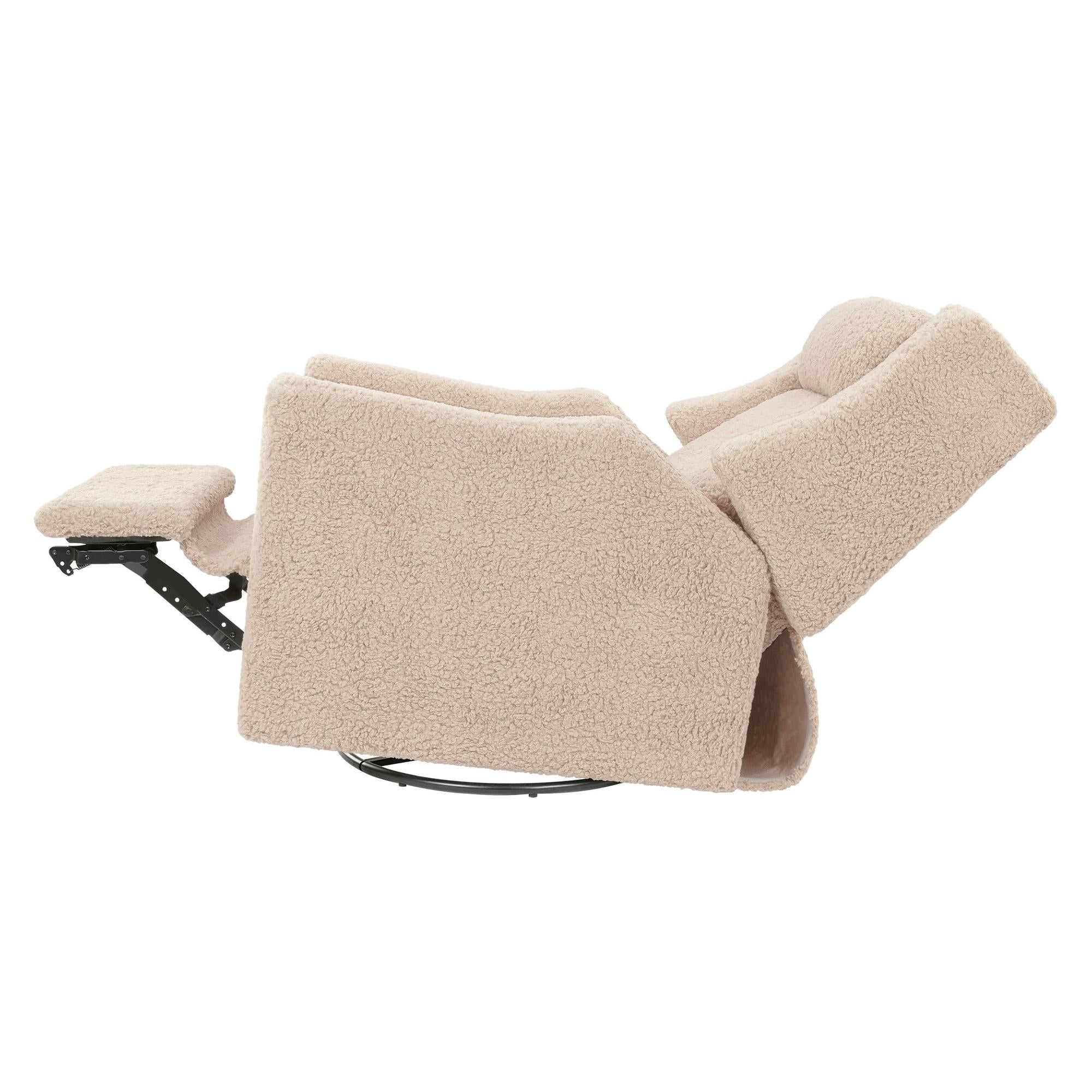 Babyletto Kiwi Deluxe Power Recliner & Swivel Glider with Heat and Massage