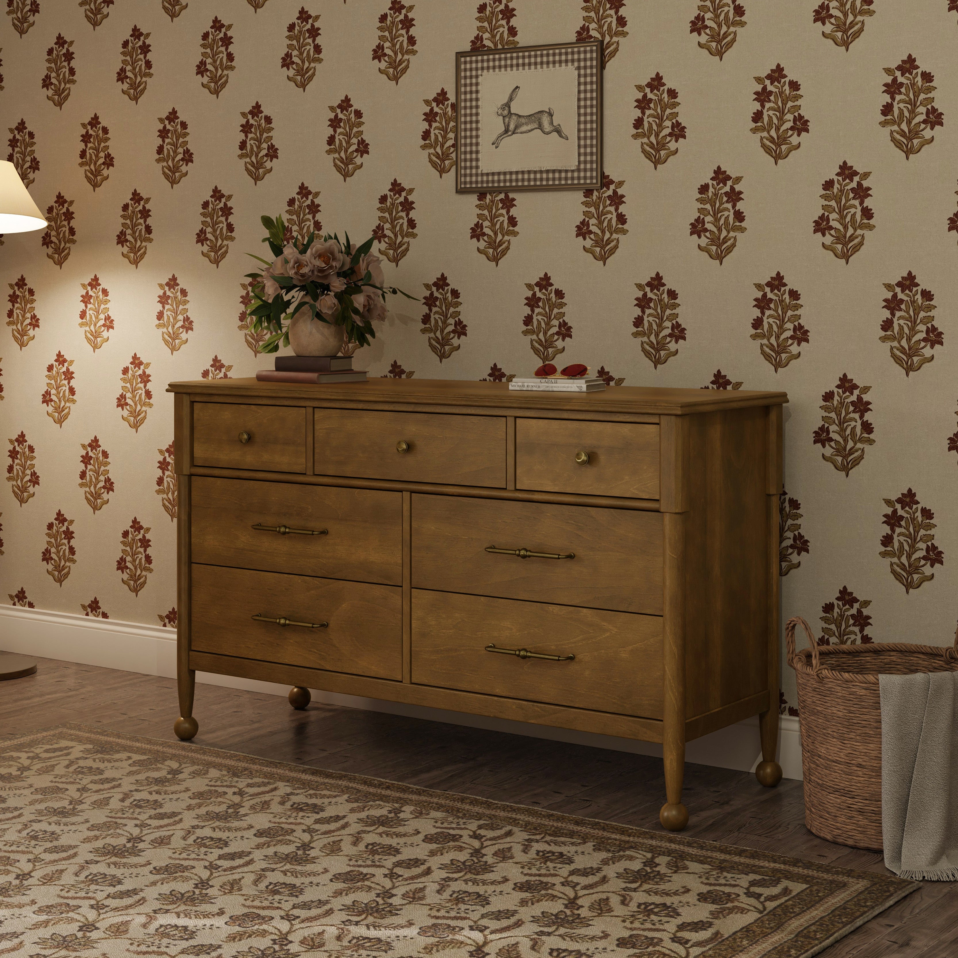 Namesake Alouette 7-Drawer Wide Dresser (56”)