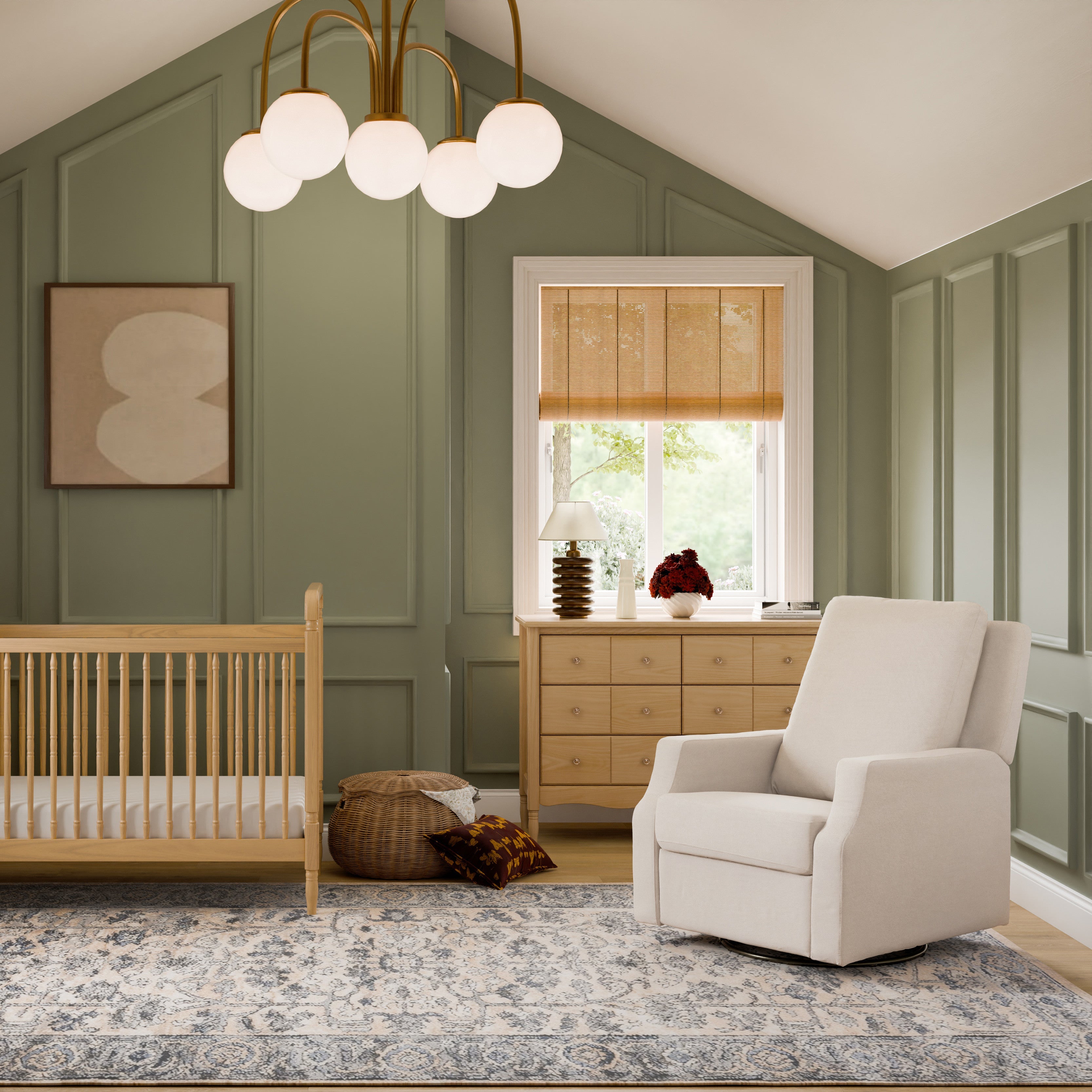 Namesake Crewe Recliner and Swivel Glider