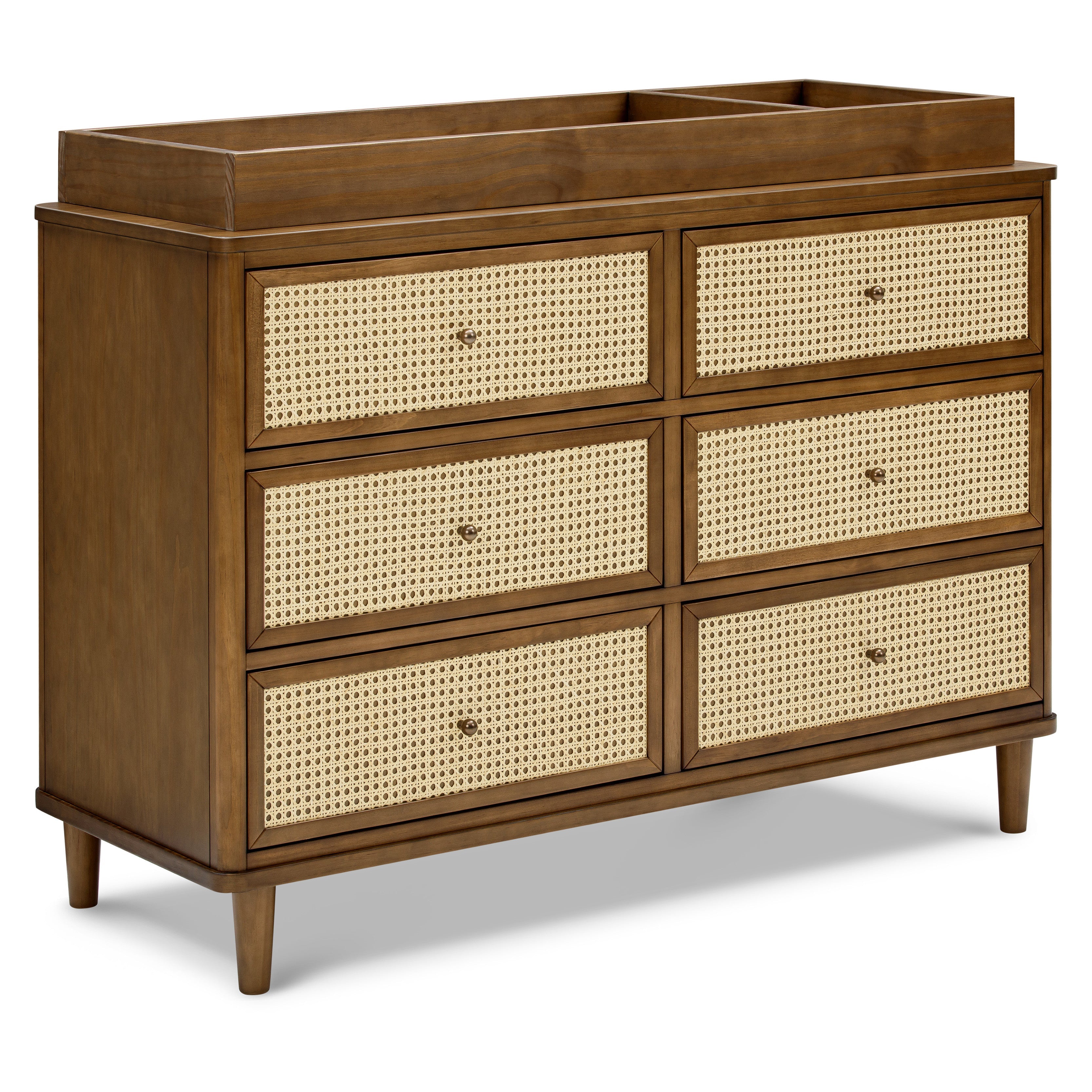 Namesake Marin with Cane 6 Drawer Dresser