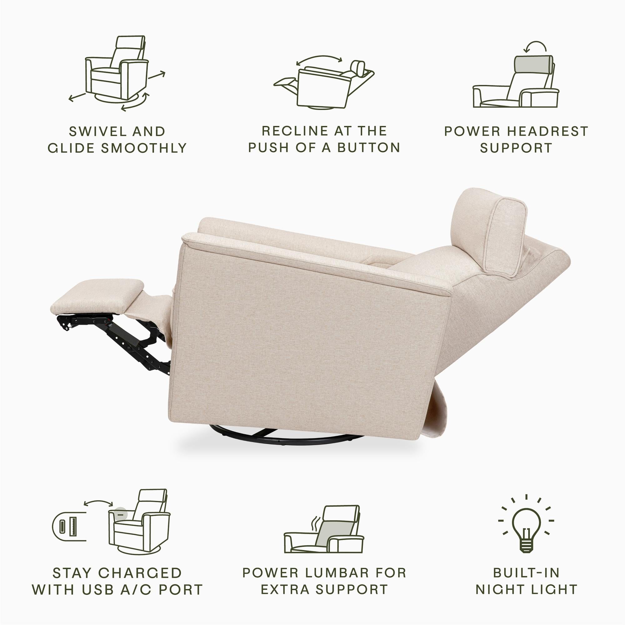 Namesake Willa Pro Power Recliner & Swivel Glider