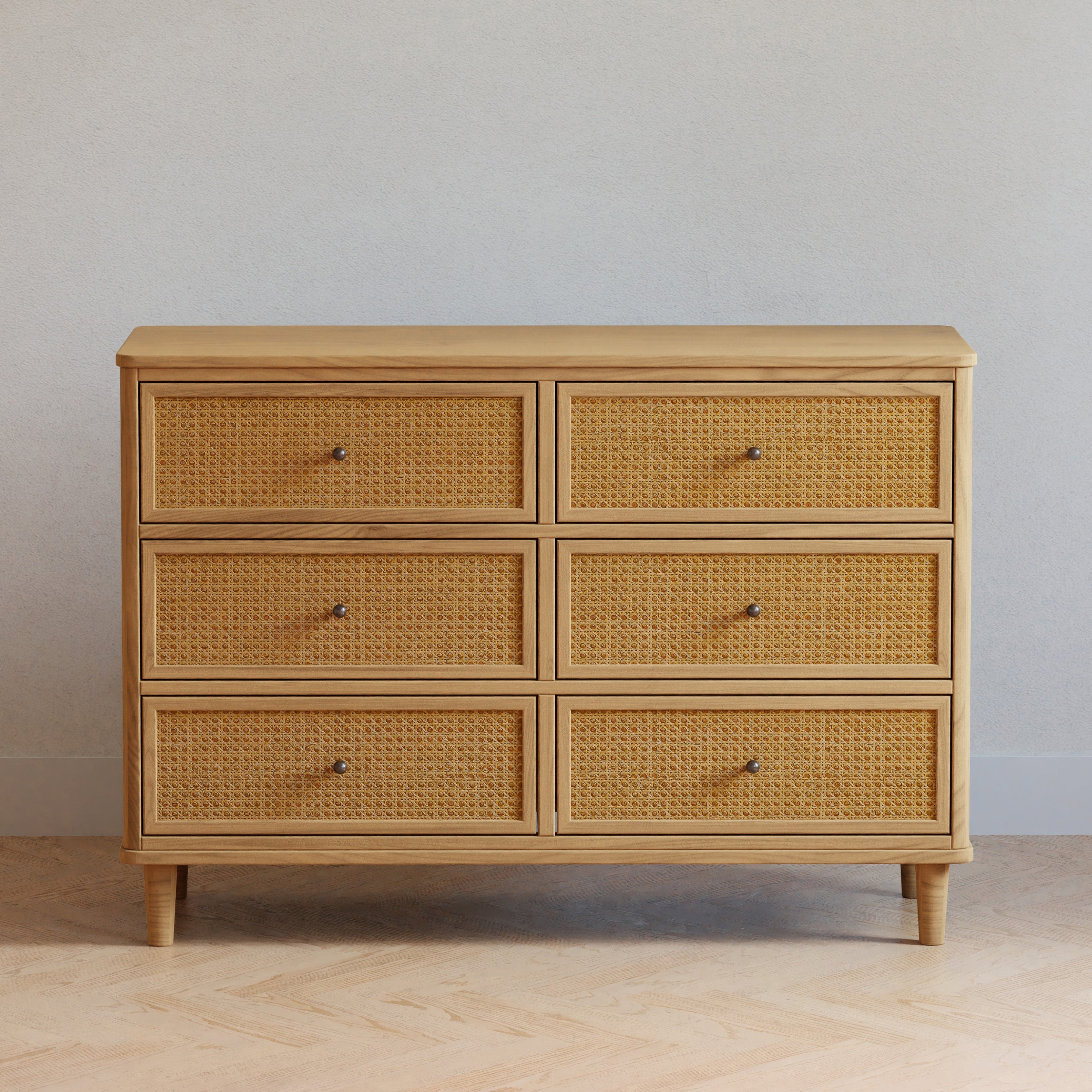 Namesake Marin with Cane 6 Drawer Dresser