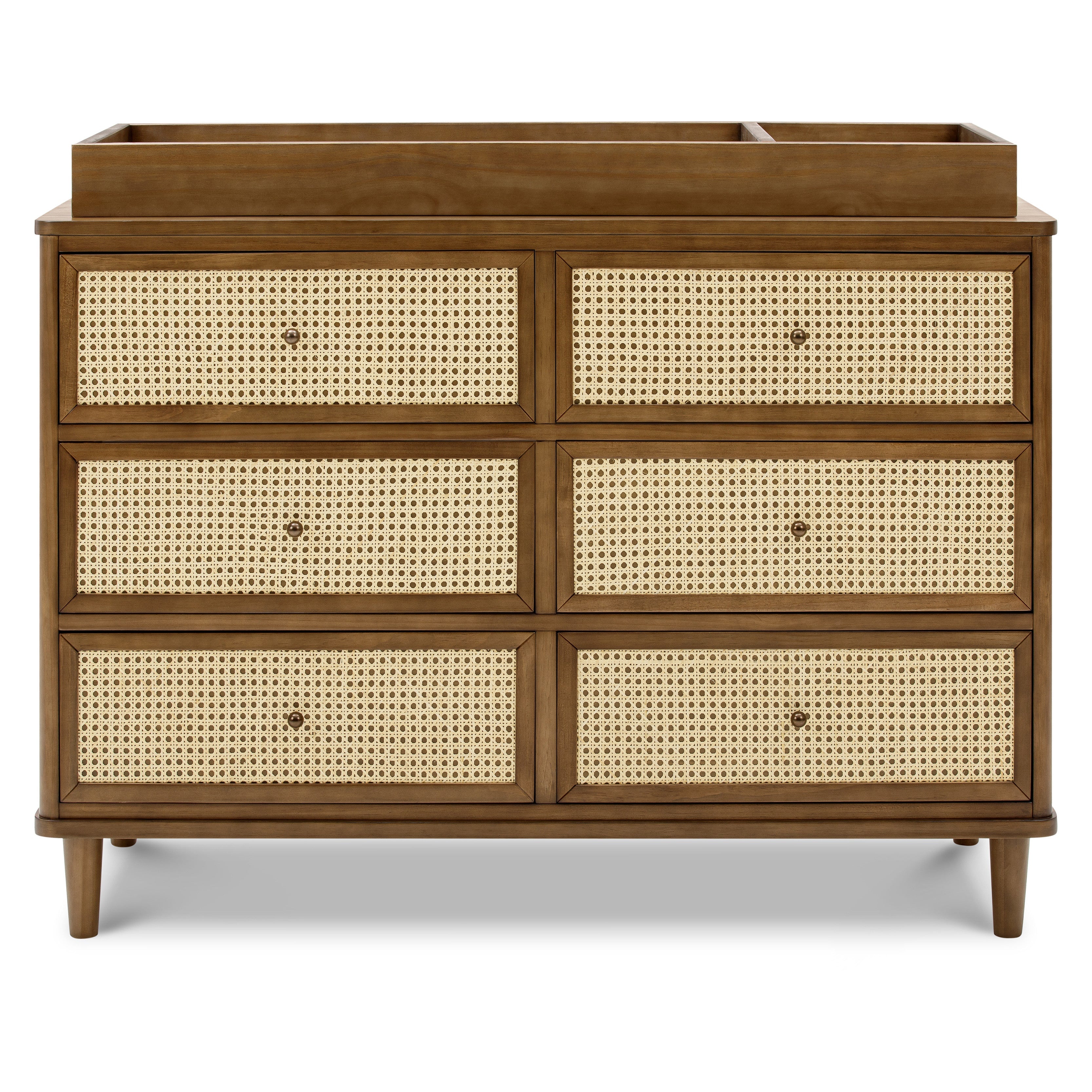 Namesake Marin with Cane 6 Drawer Dresser