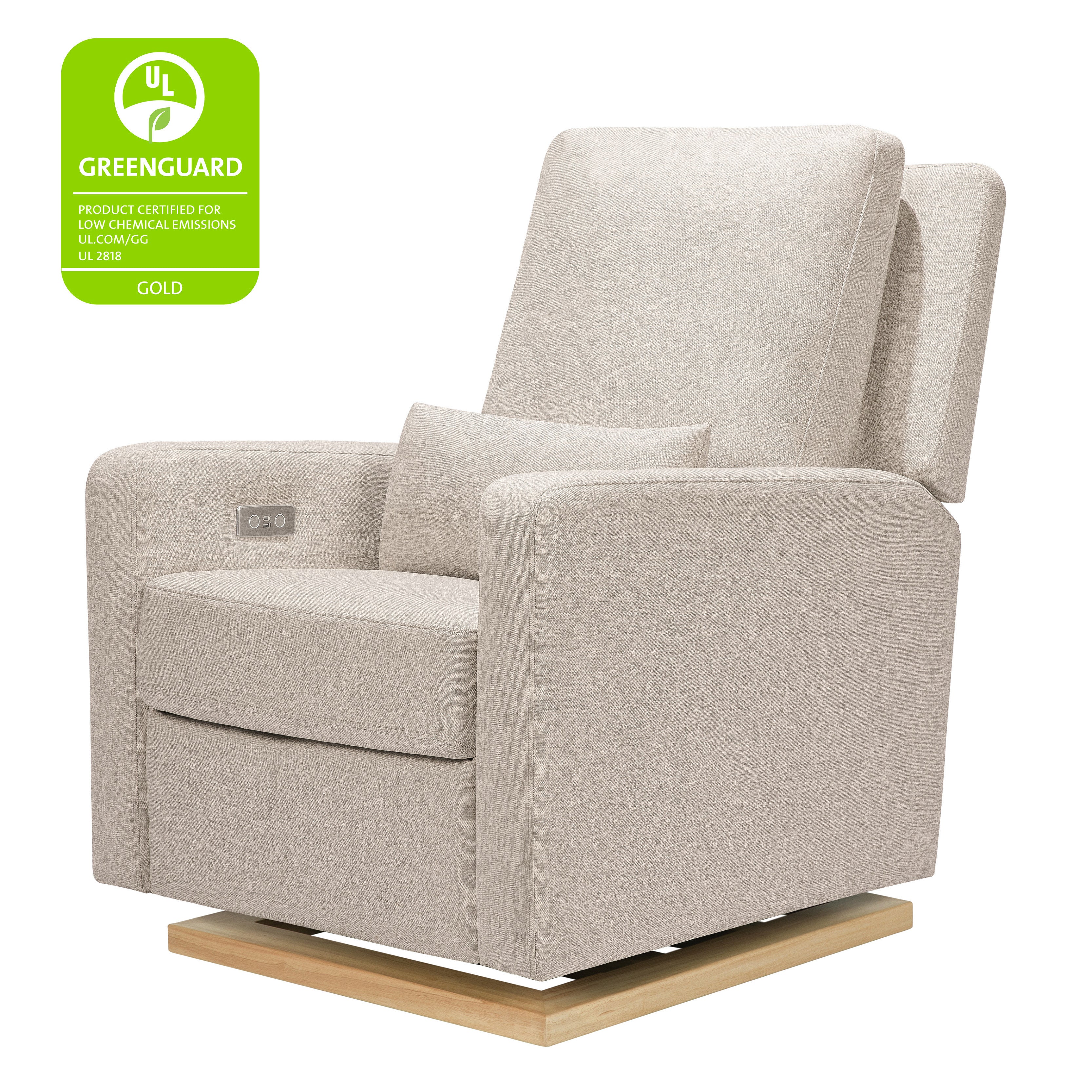 Babyletto Sigi Electronic Recliner and Glider with USB Port