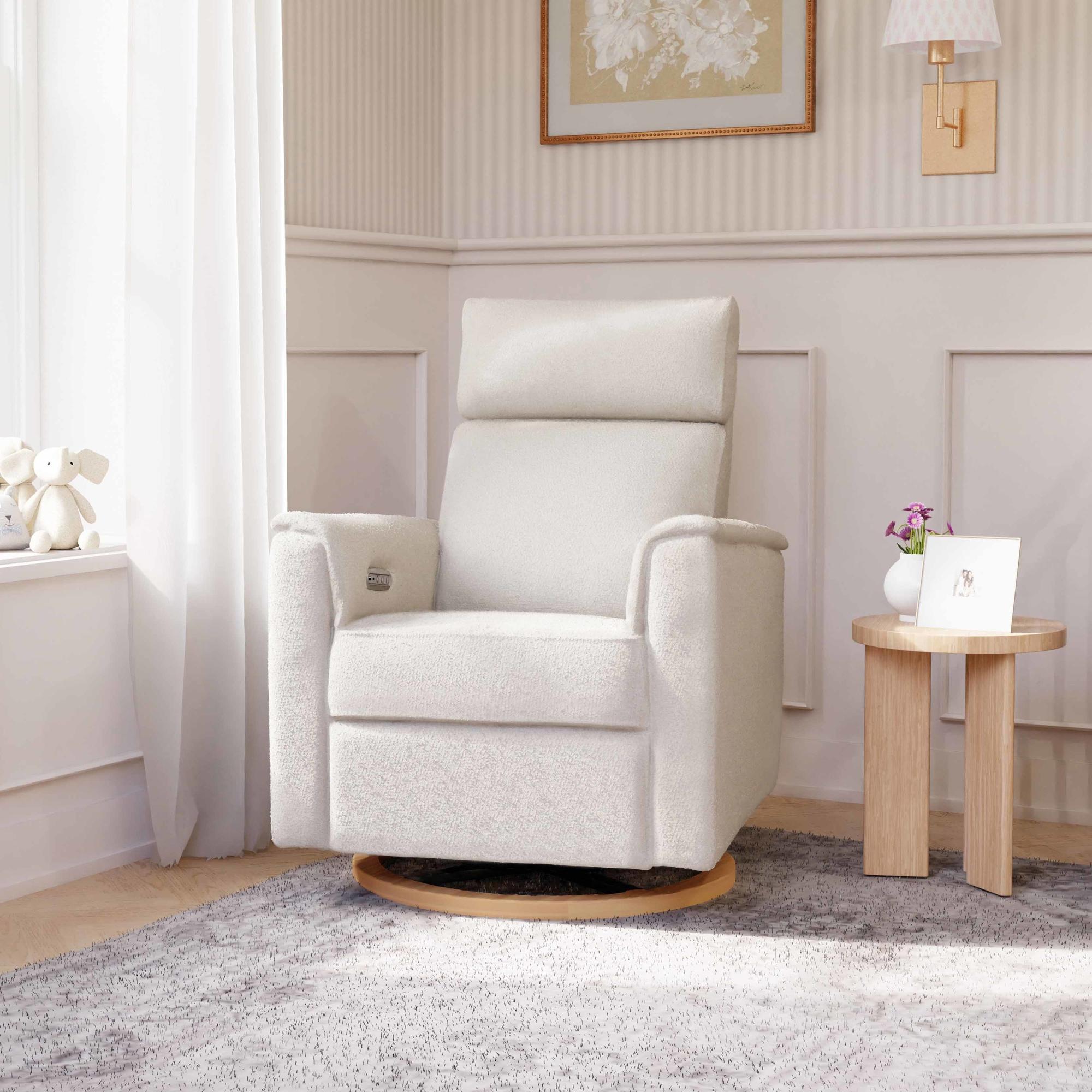 Namesake Willa Plus Power Glider Recliner + Power Headrest