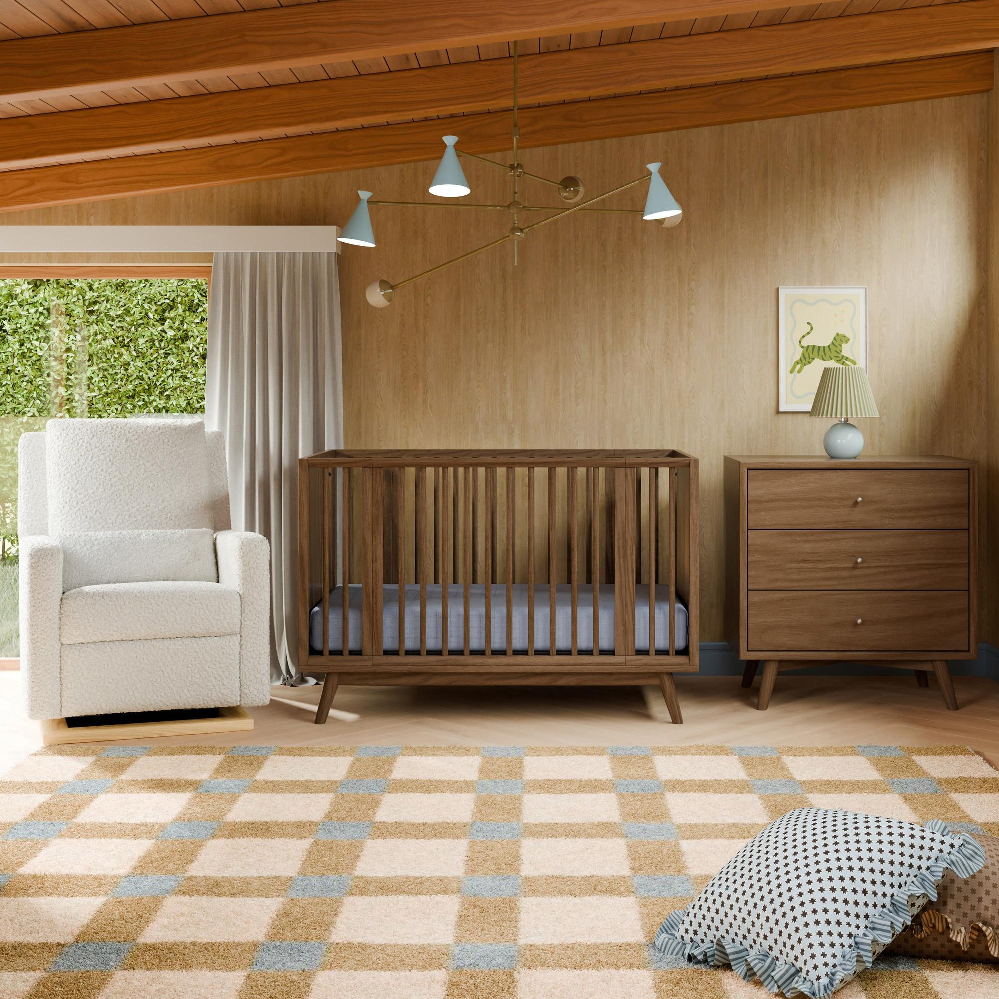 Babyletto Palma 8-in-1 Convertible All-Stages Crib with Bassinet & Toddler Bed Kits