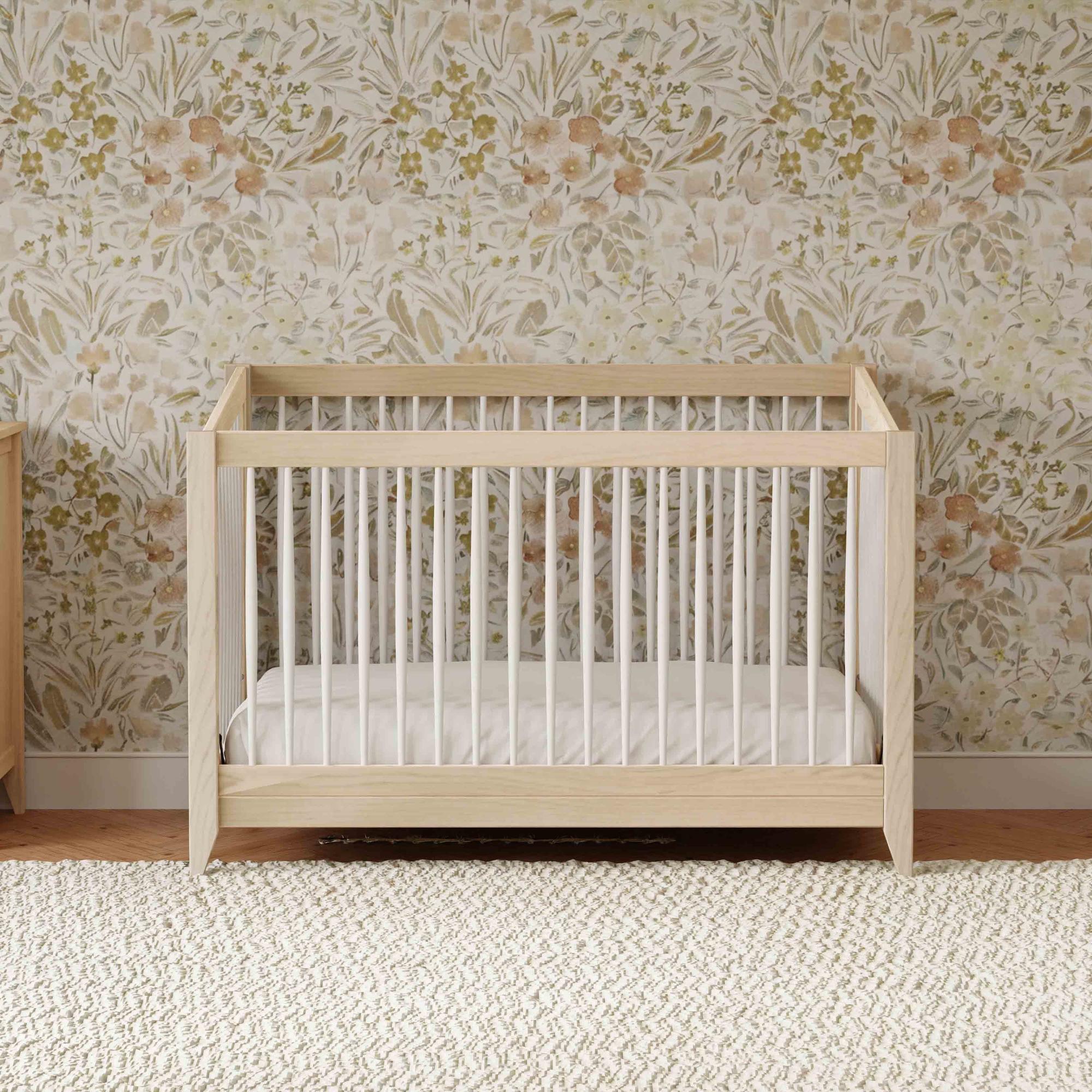 Babyletto Sprout 4-in-1 Convertible Crib with Toddler Bed Conversion Kit