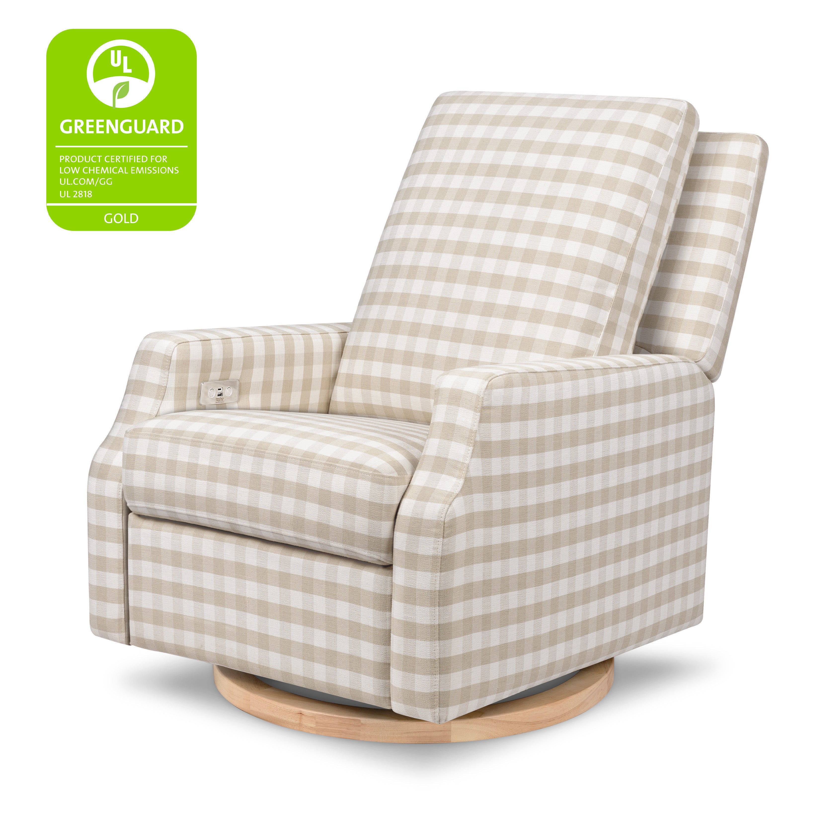 Namesake Crewe Electronic Recliner and Swivel Glider