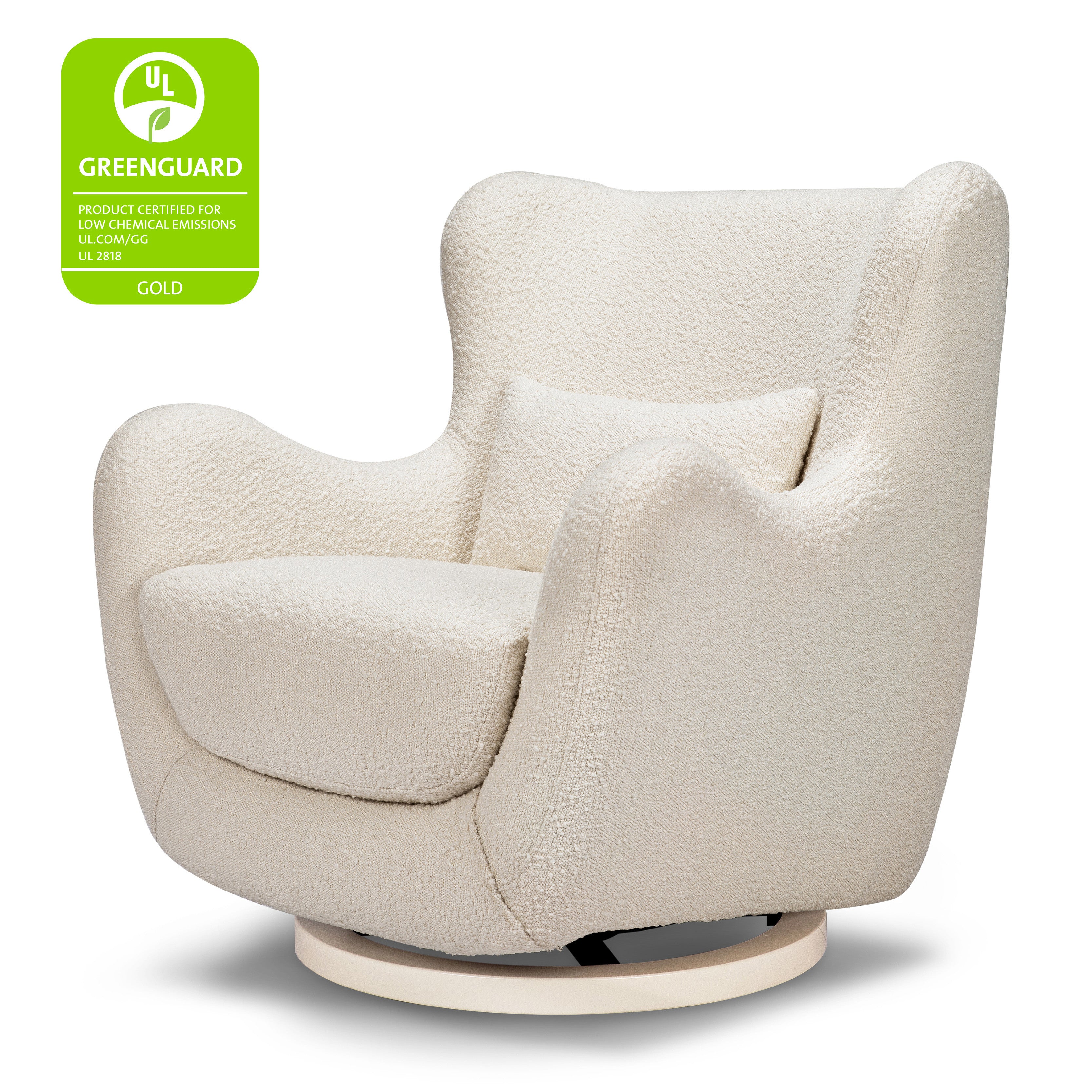 Babyletto Solstice Swivel Glider in Boucle