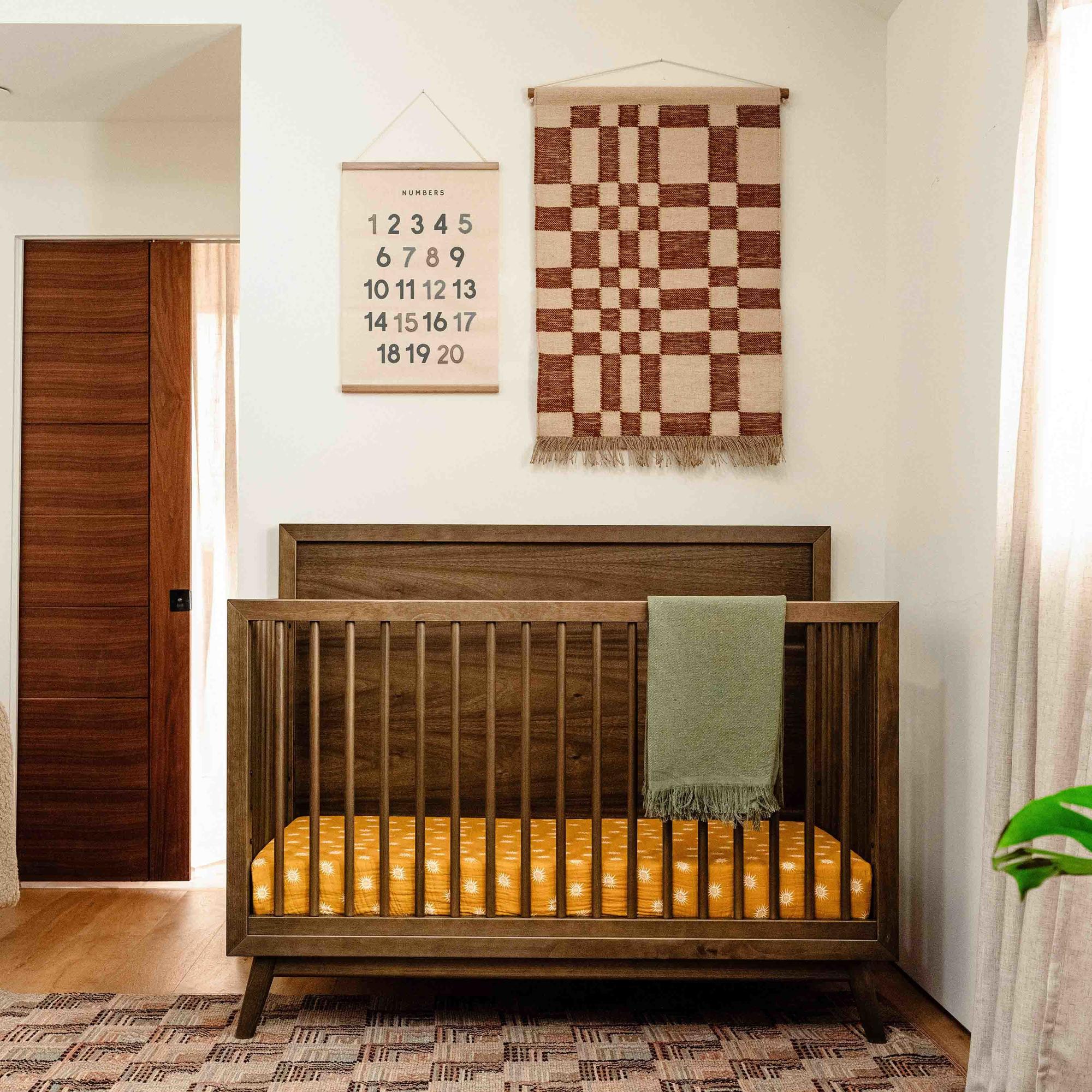 Babyletto Palma 4-in-1 Convertible Crib with Toddler Bed Conversion Kit