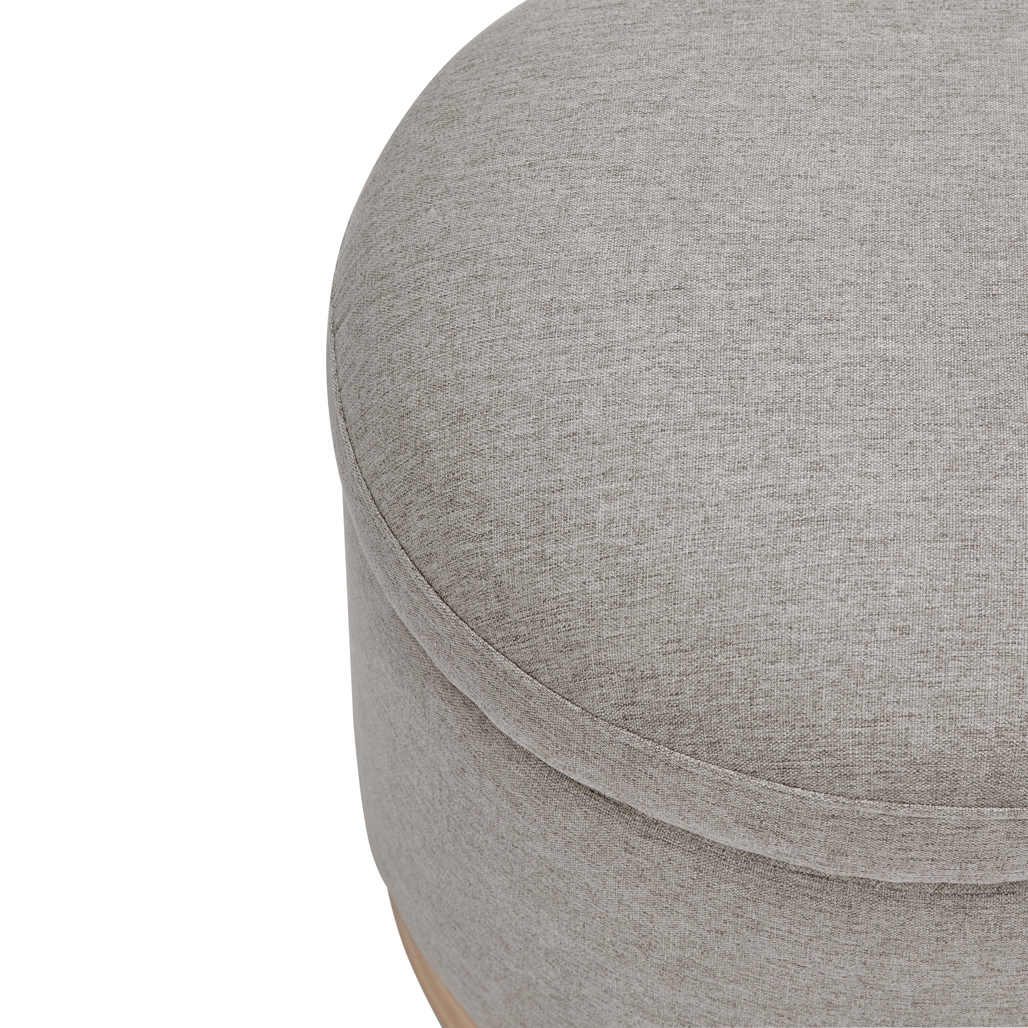 Babyletto Naka Storage Ottoman in Eco-Performance Fabric | Water Repellent & Stain Resistant