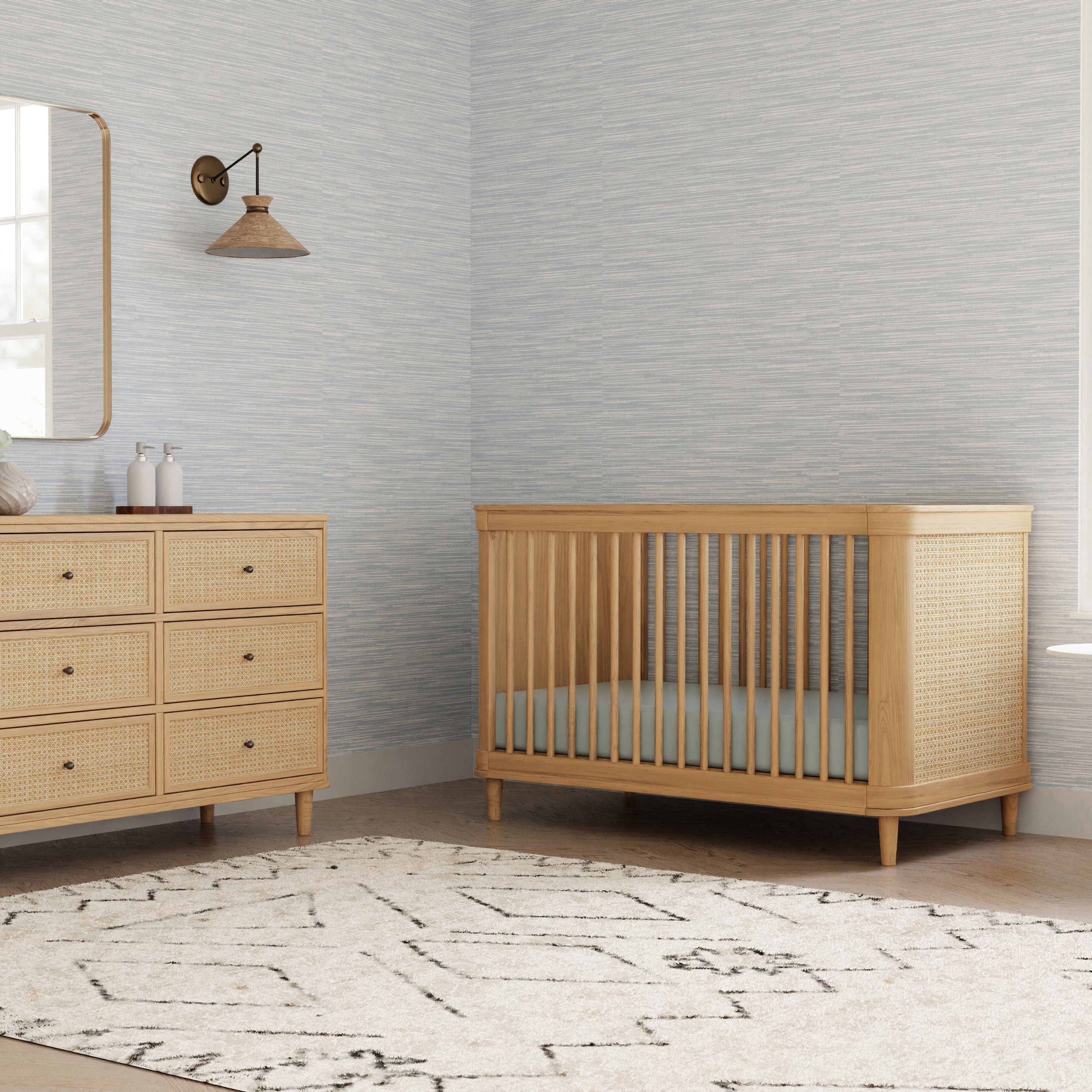 Namesake Marin with Cane 6 Drawer Dresser