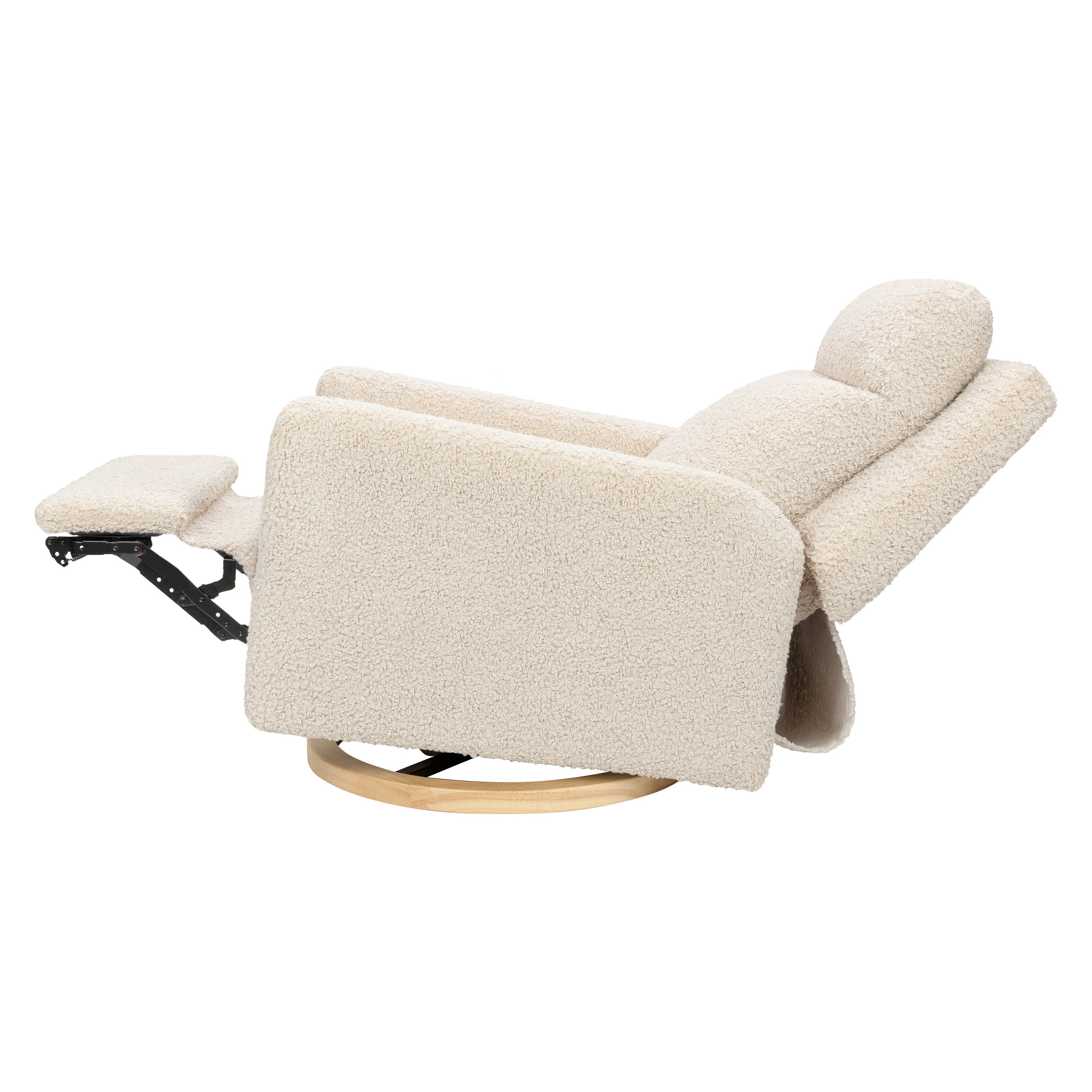 Babyletto Sigi Pro Power Recliner & Swivel Glider with Power Adjustable Headrest and Lumbar Support