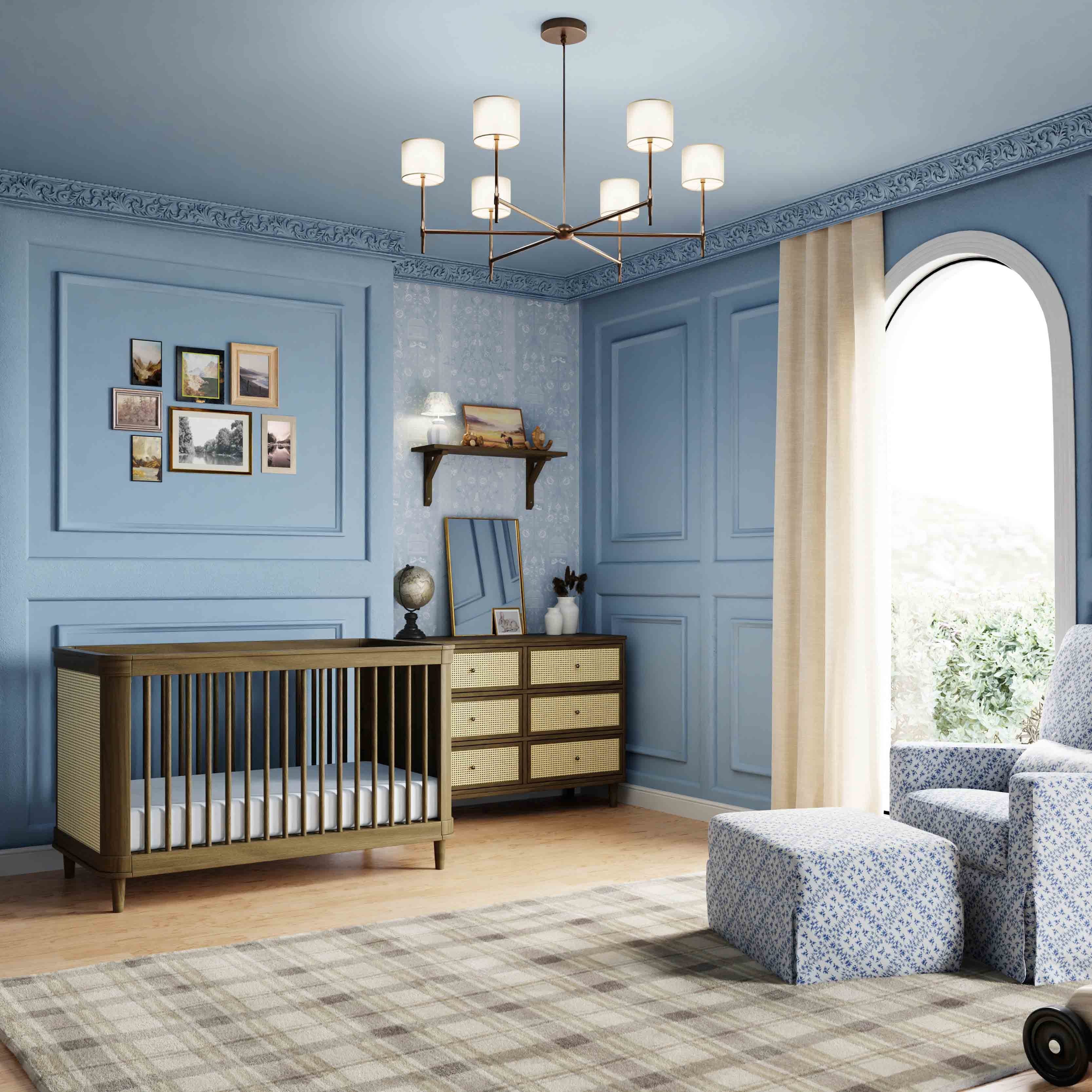 Namesake Marin with Cane 6 Drawer Dresser