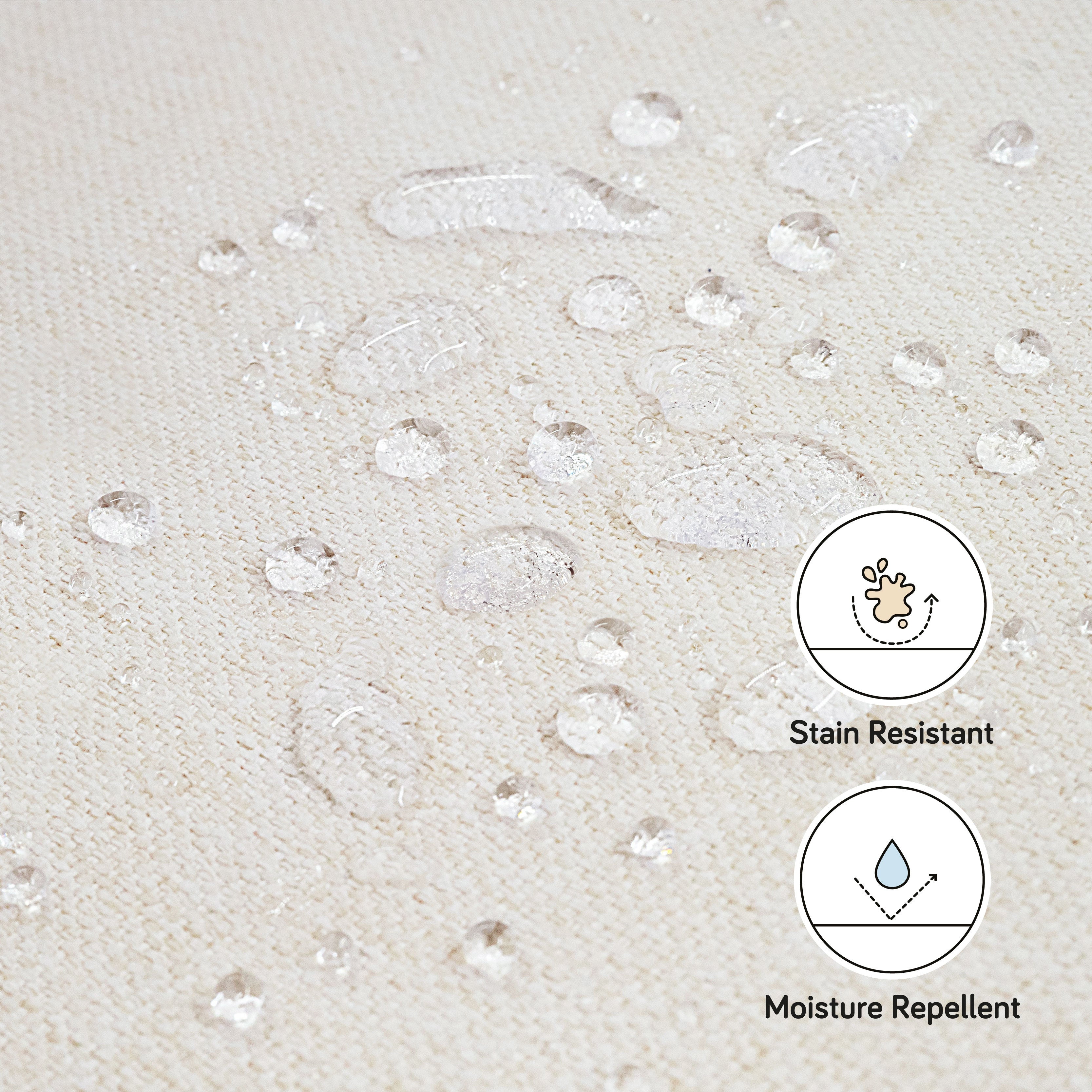 Babyletto Naka Storage Ottoman in Eco-Performance Fabric | Water Repellent & Stain Resistant