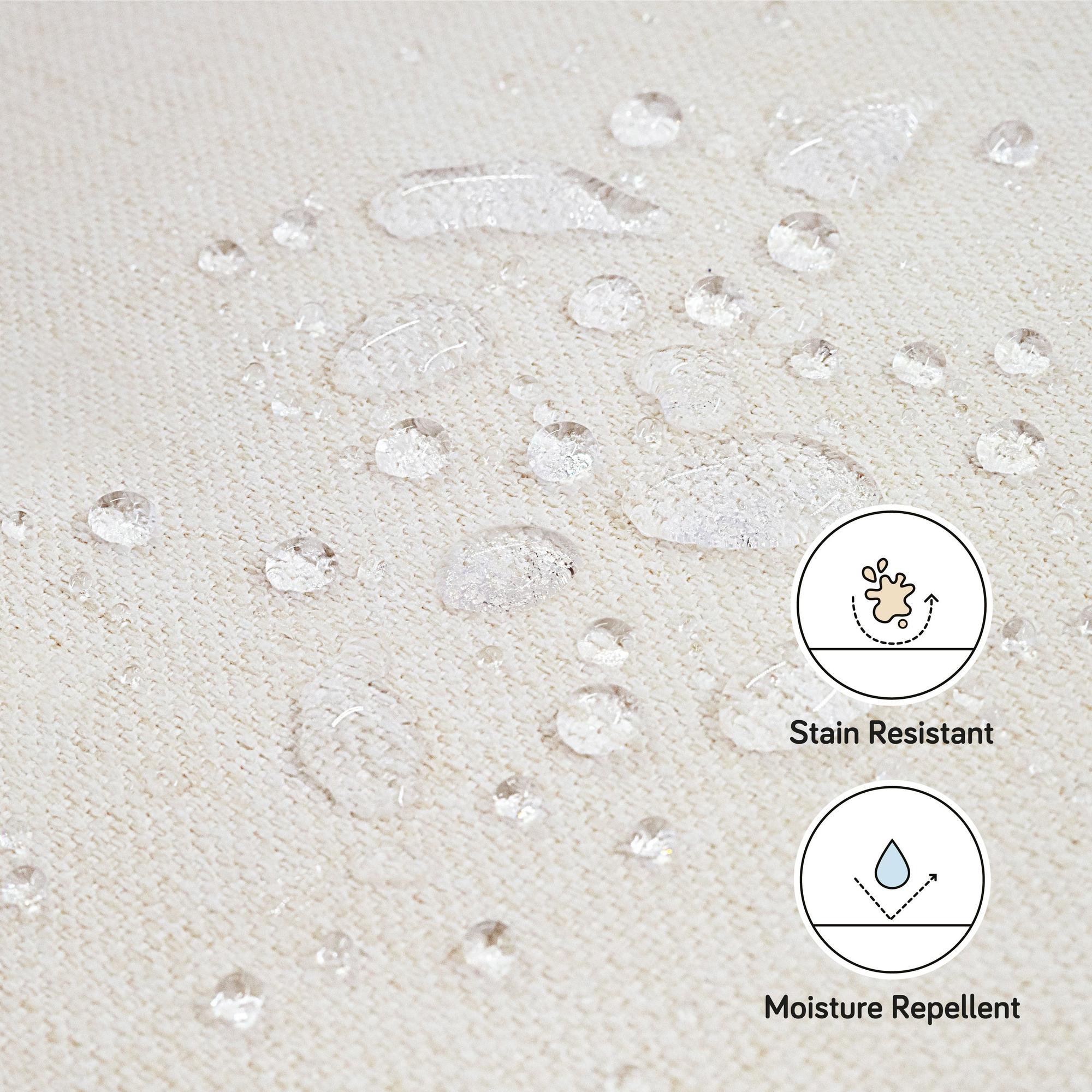 Babyletto Naka Storage Ottoman in Eco-Performance Fabric | Water Repellent & Stain Resistant