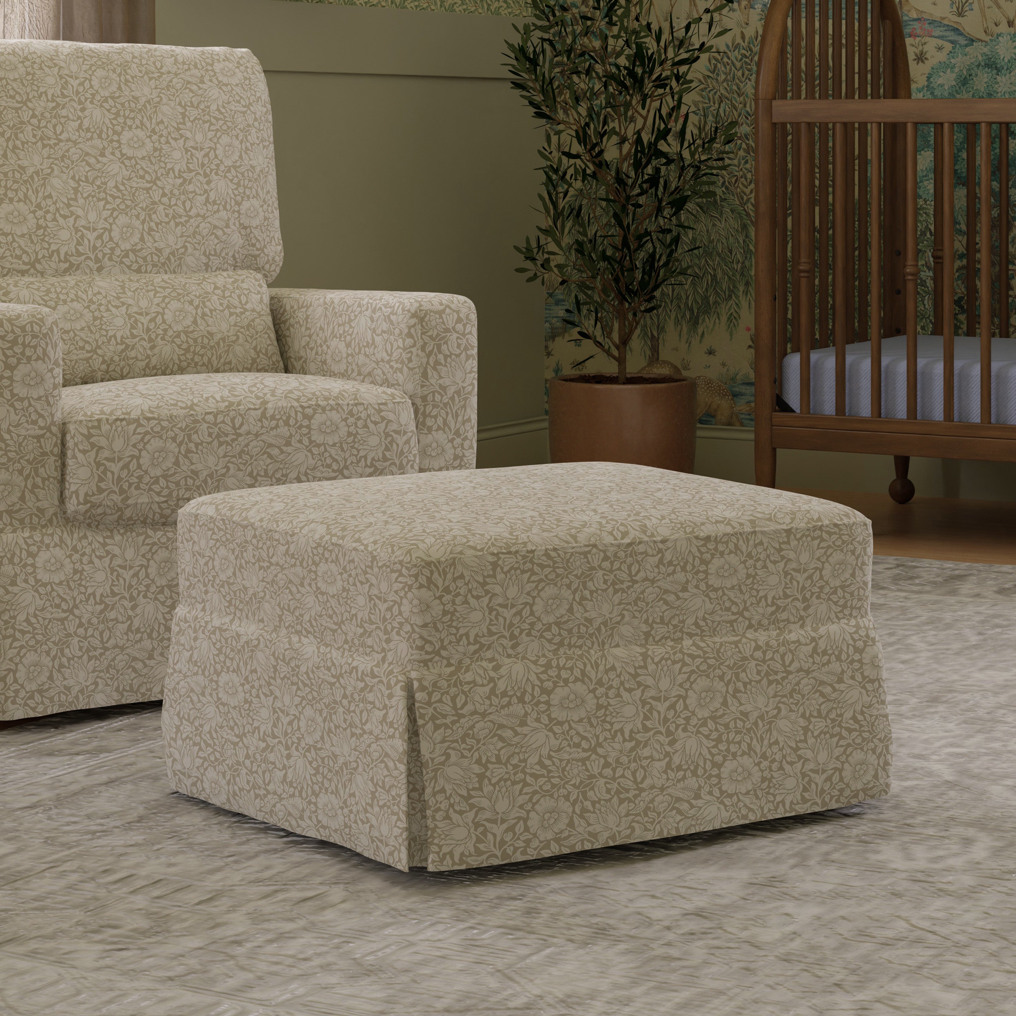 Morris & Co. x Namesake Crawford Gliding Ottoman