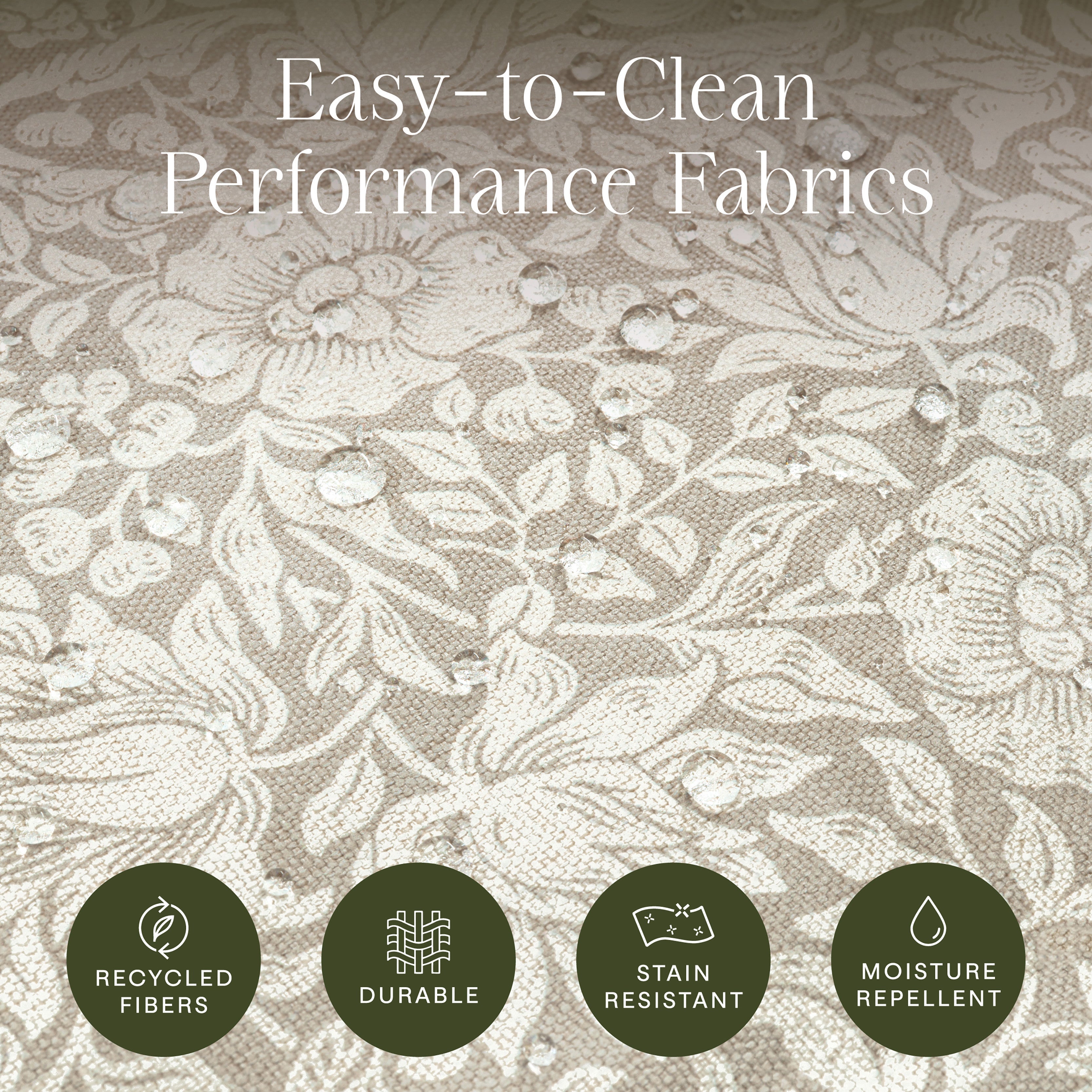 Morris & Co. x Namesake Crawford Pillowback Comfort Swivel Glider