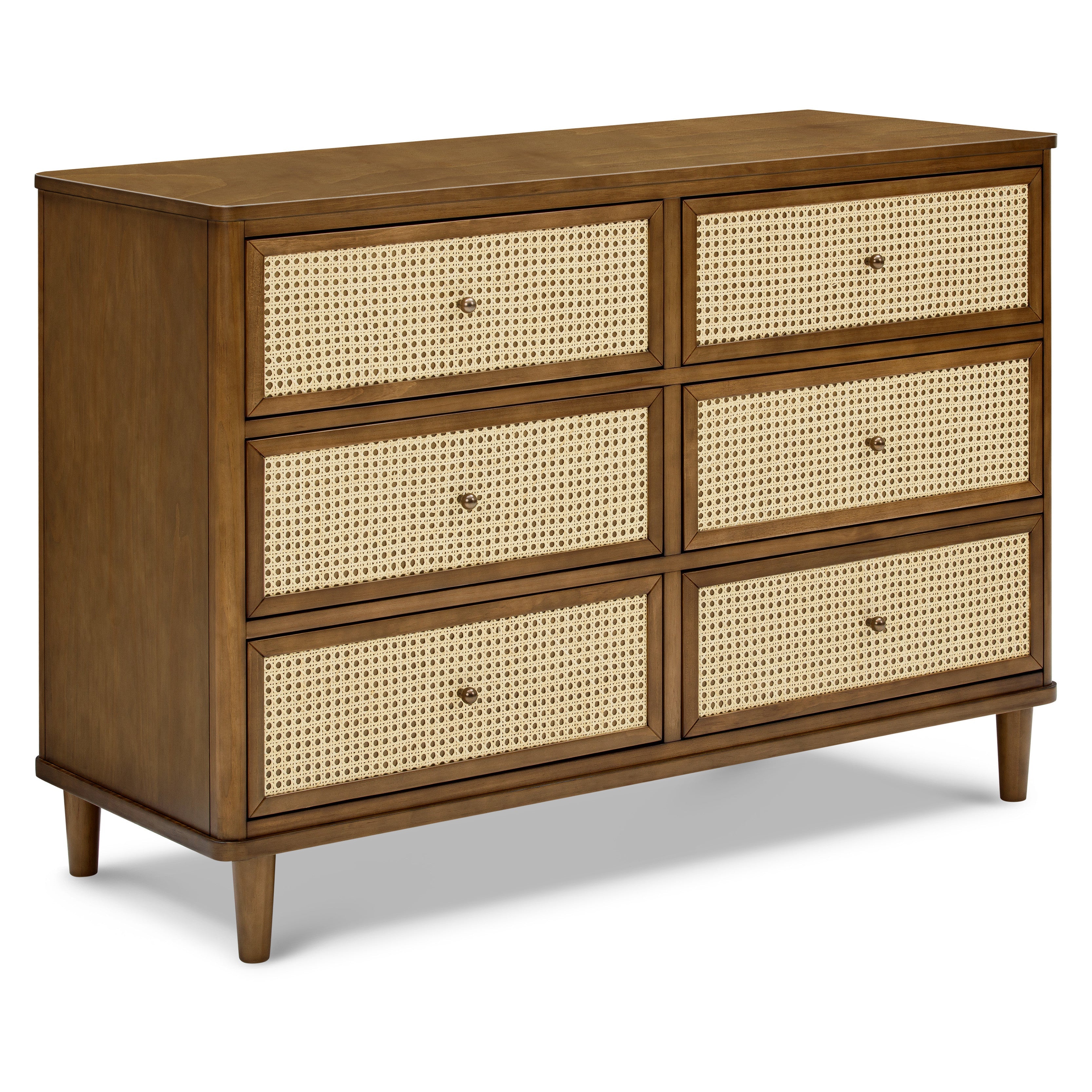 Namesake Marin with Cane 6 Drawer Dresser