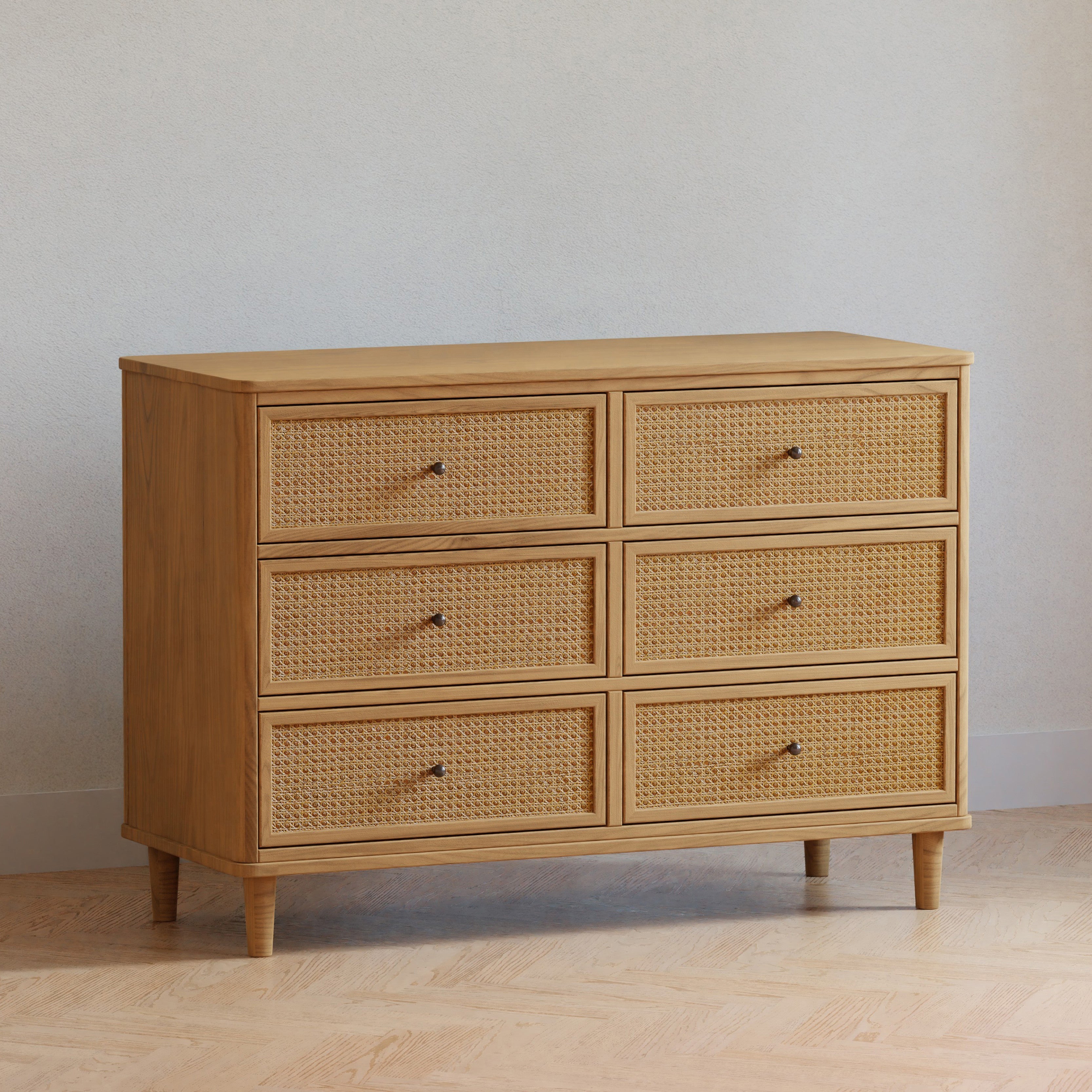 Namesake Marin with Cane 6 Drawer Dresser