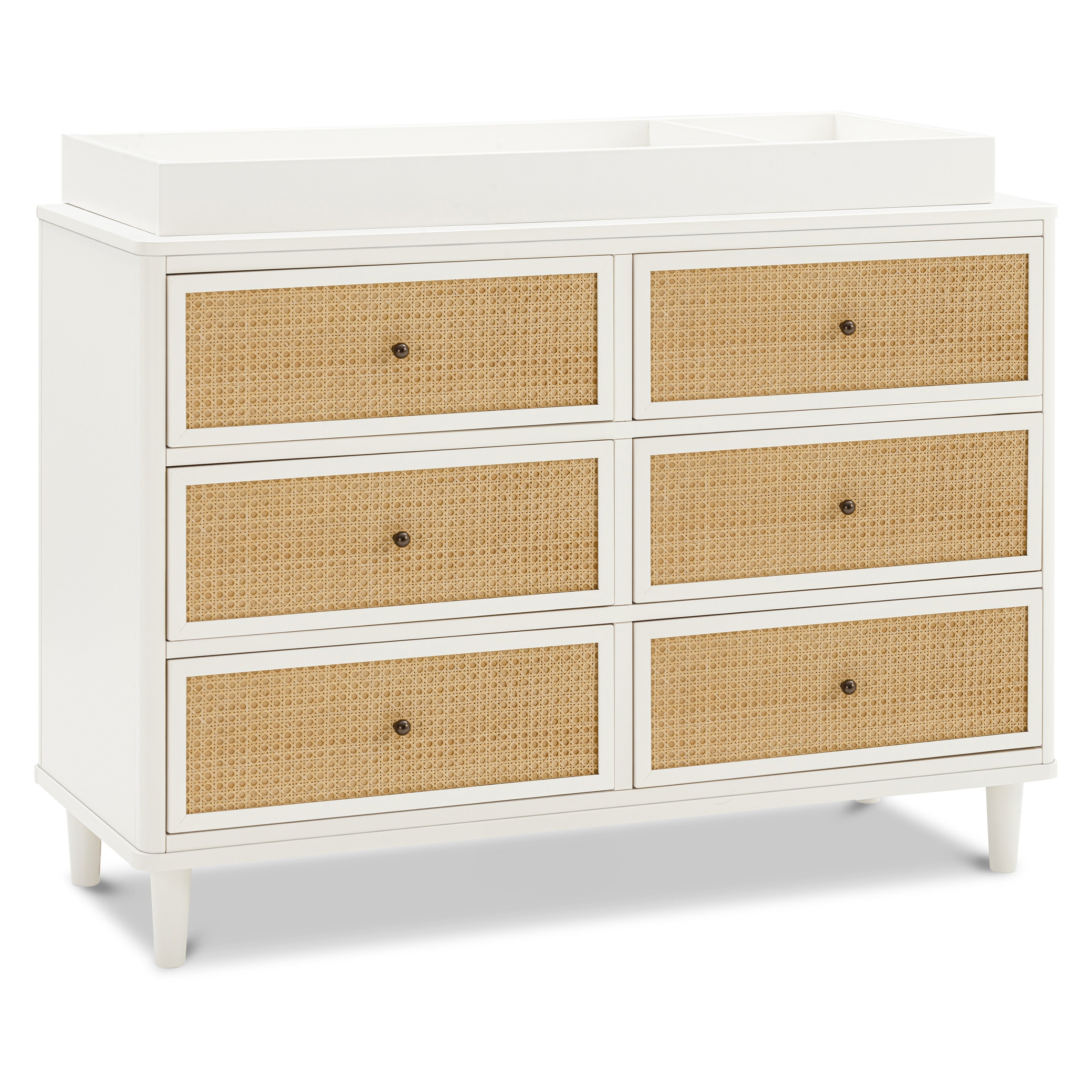 Namesake Marin with Cane 6 Drawer Dresser
