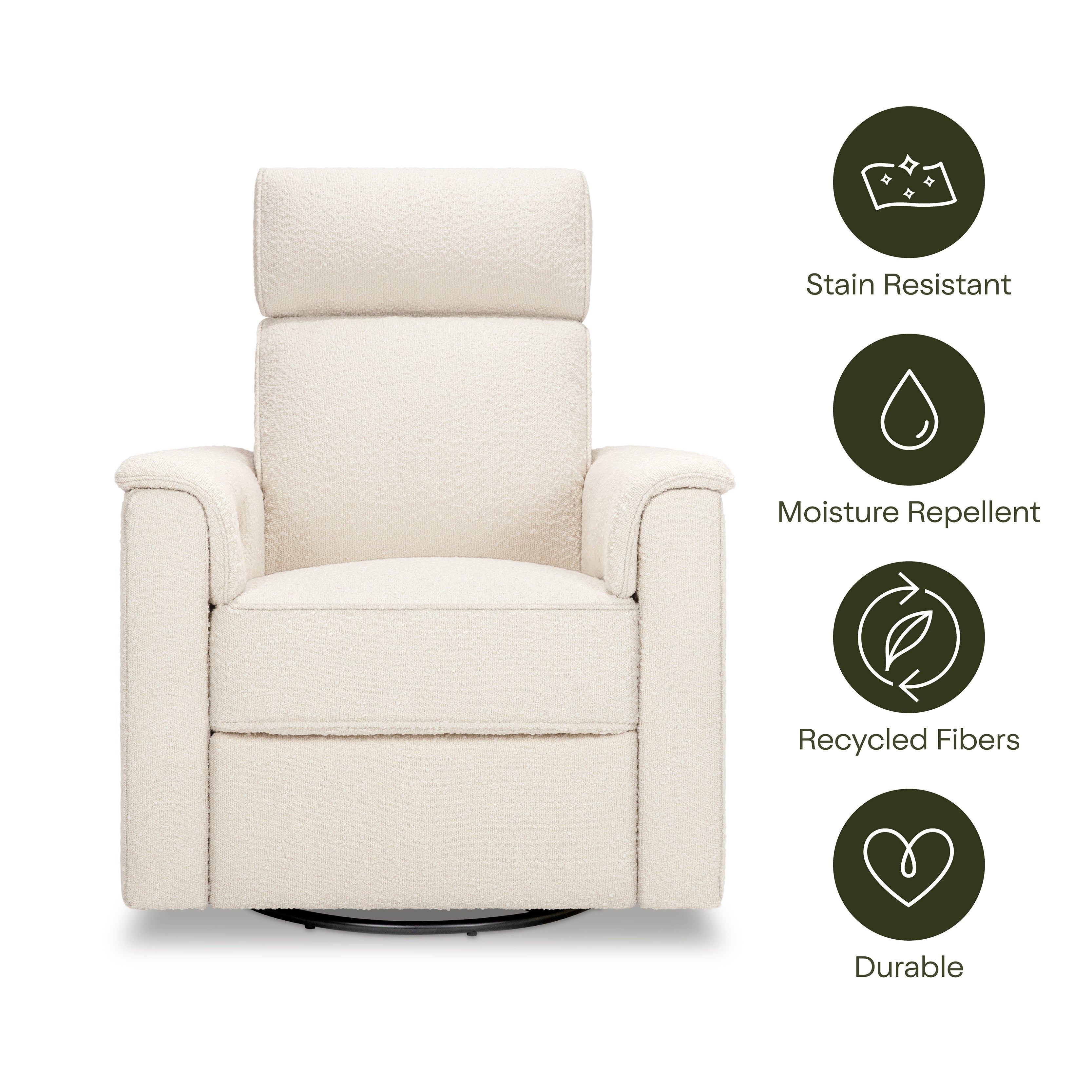 Monogram by Namesake Willa Plus Power Glider Recliner + Power Headrest