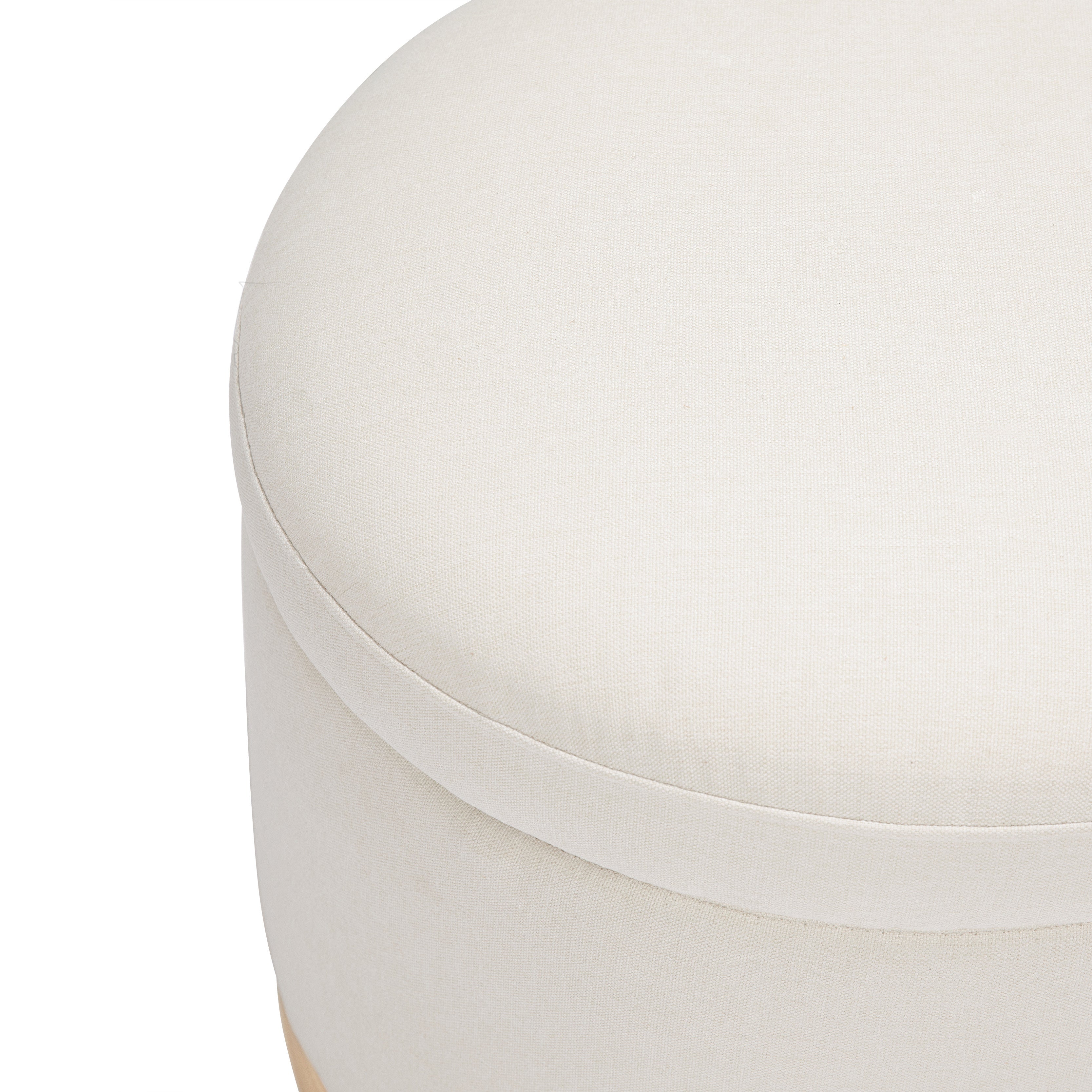 Babyletto Naka Storage Ottoman in Eco-Performance Fabric | Water Repellent & Stain Resistant